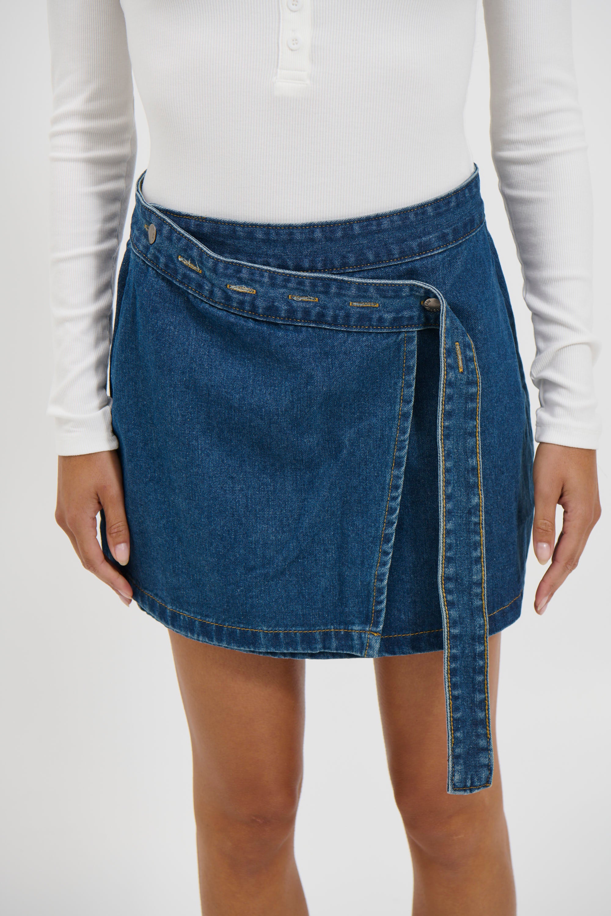 Sharly Denim Skirt Indigo