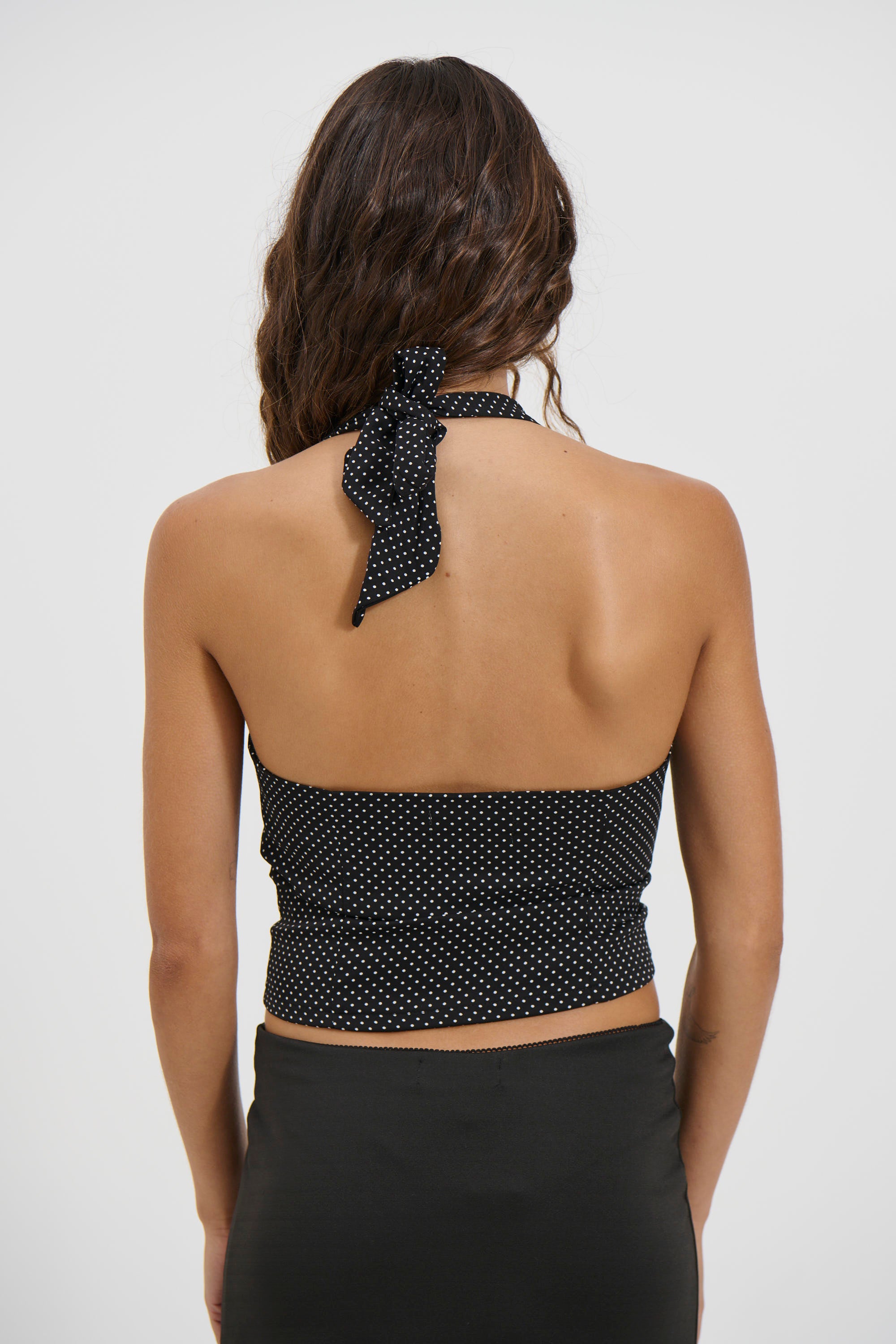Shelby Halter Polka Dot