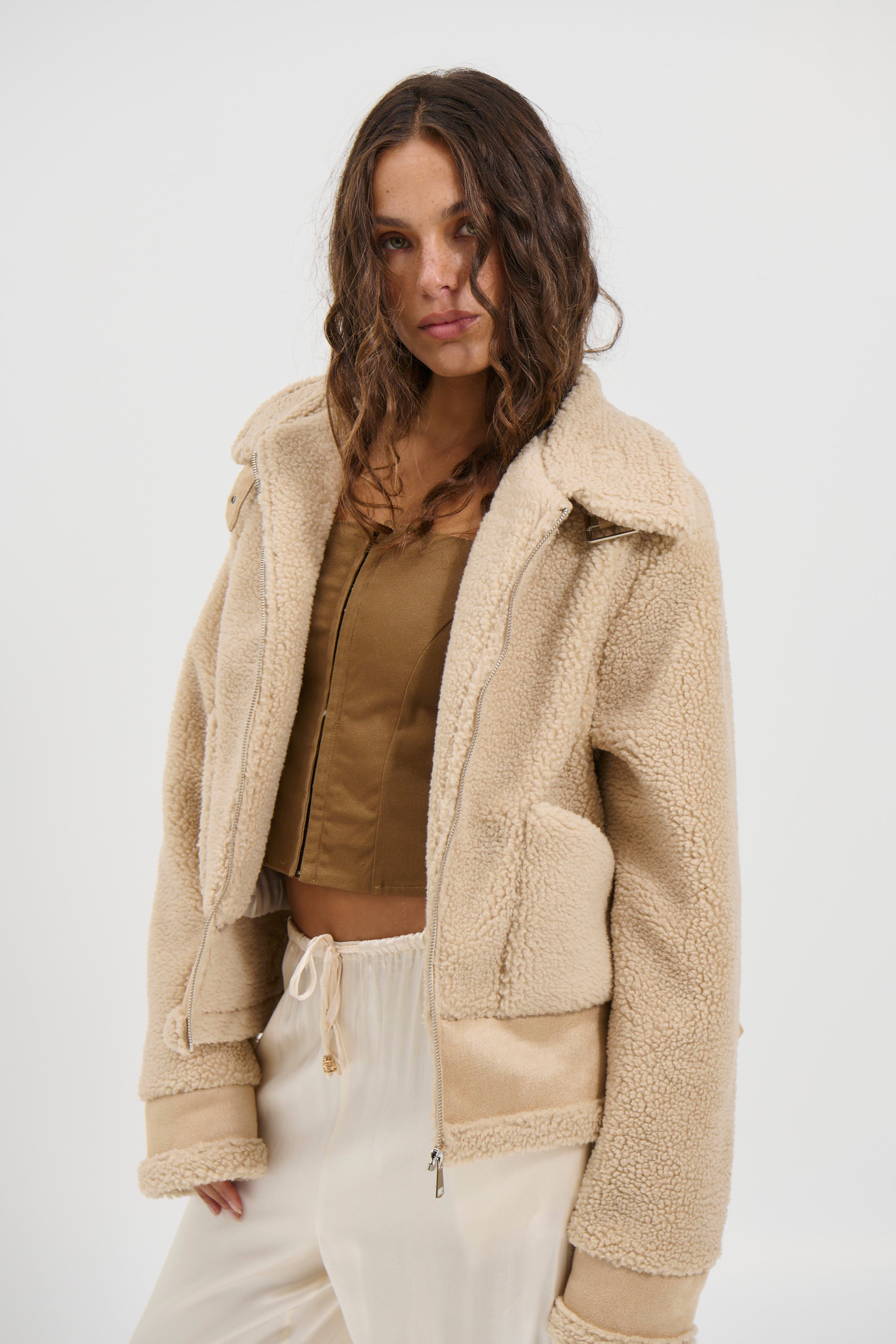 Aspen Jacket Beige - FINAL SALE