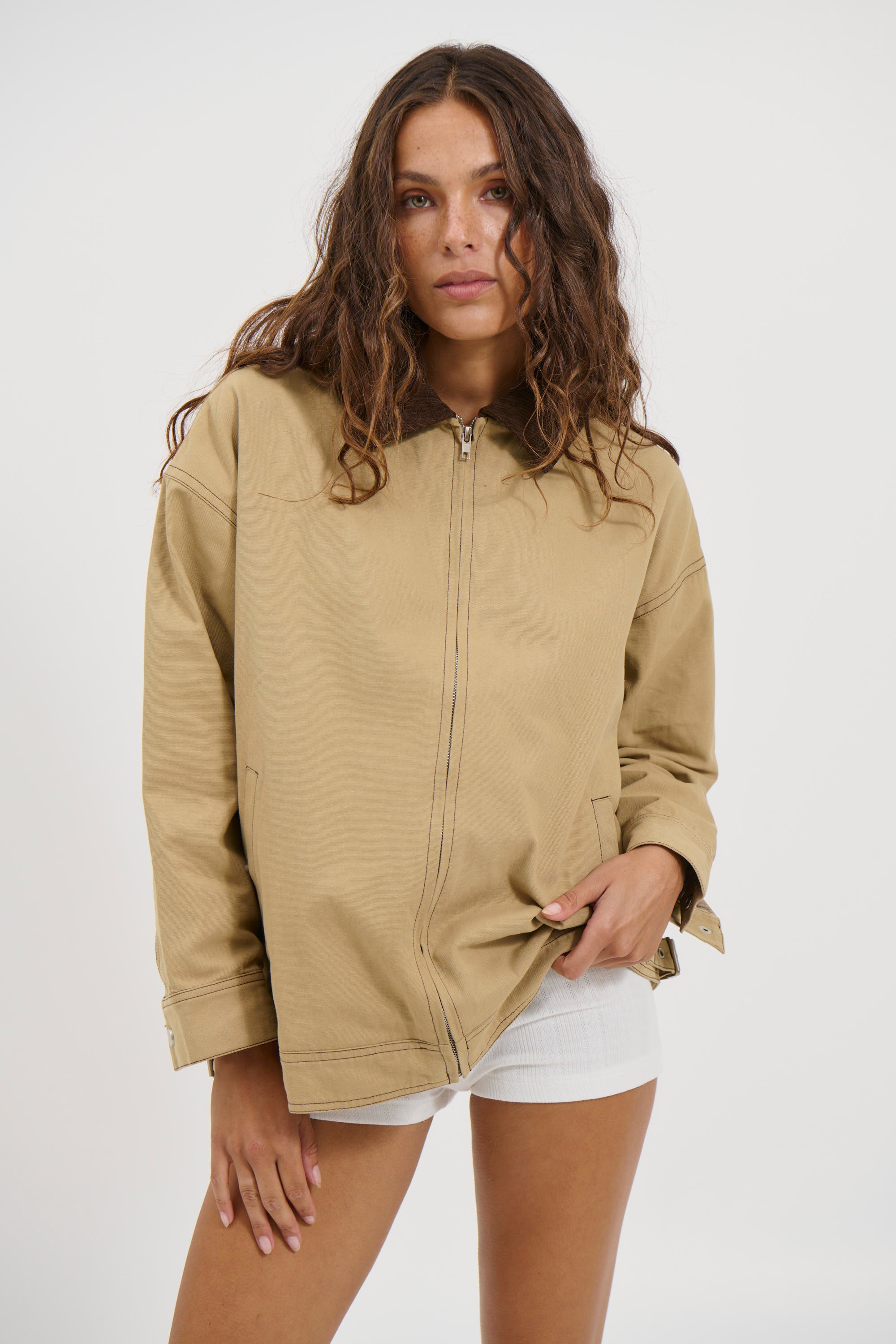 Tayla Jacket Light Khaki