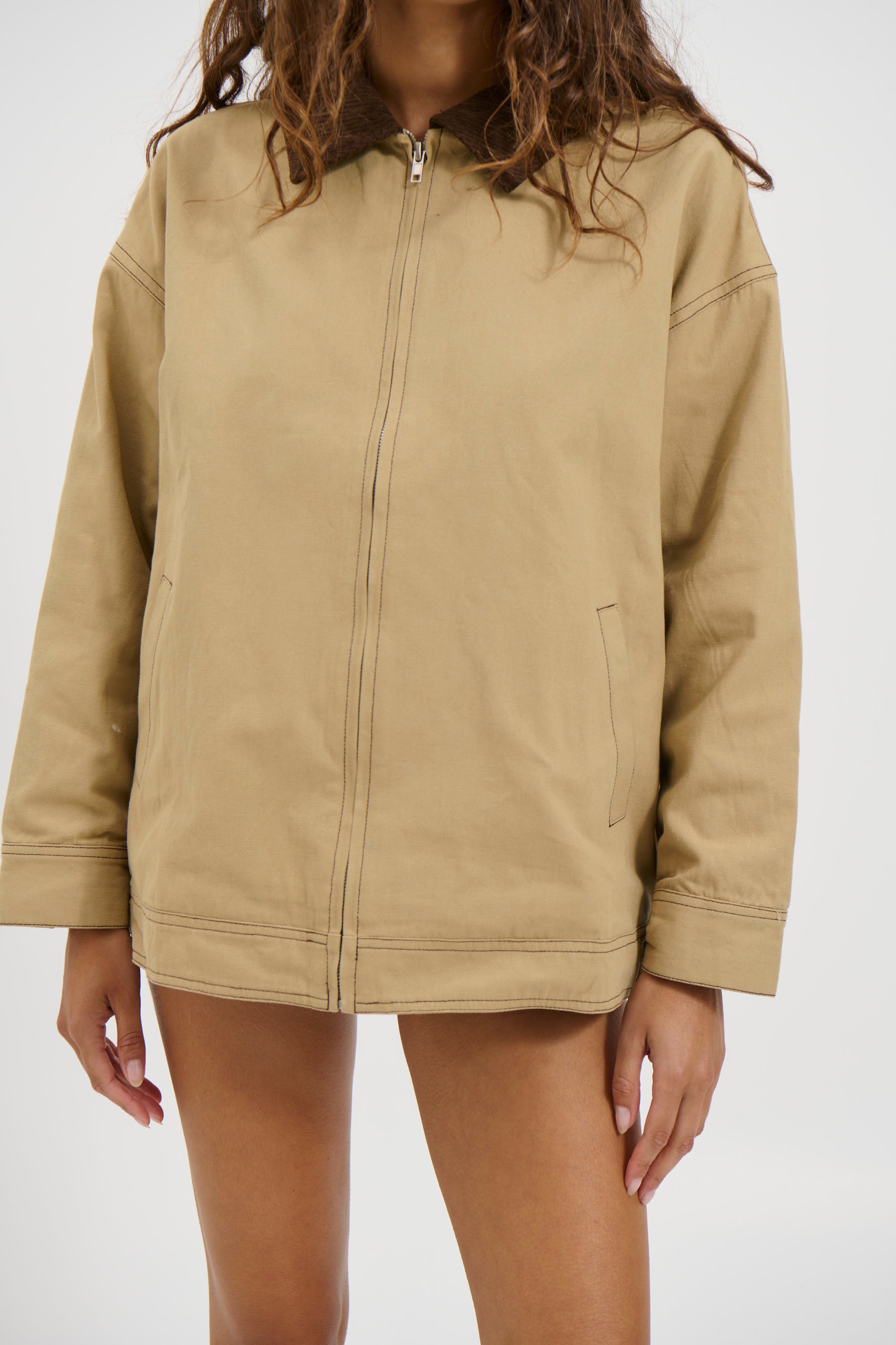 Tayla Jacket Light Khaki
