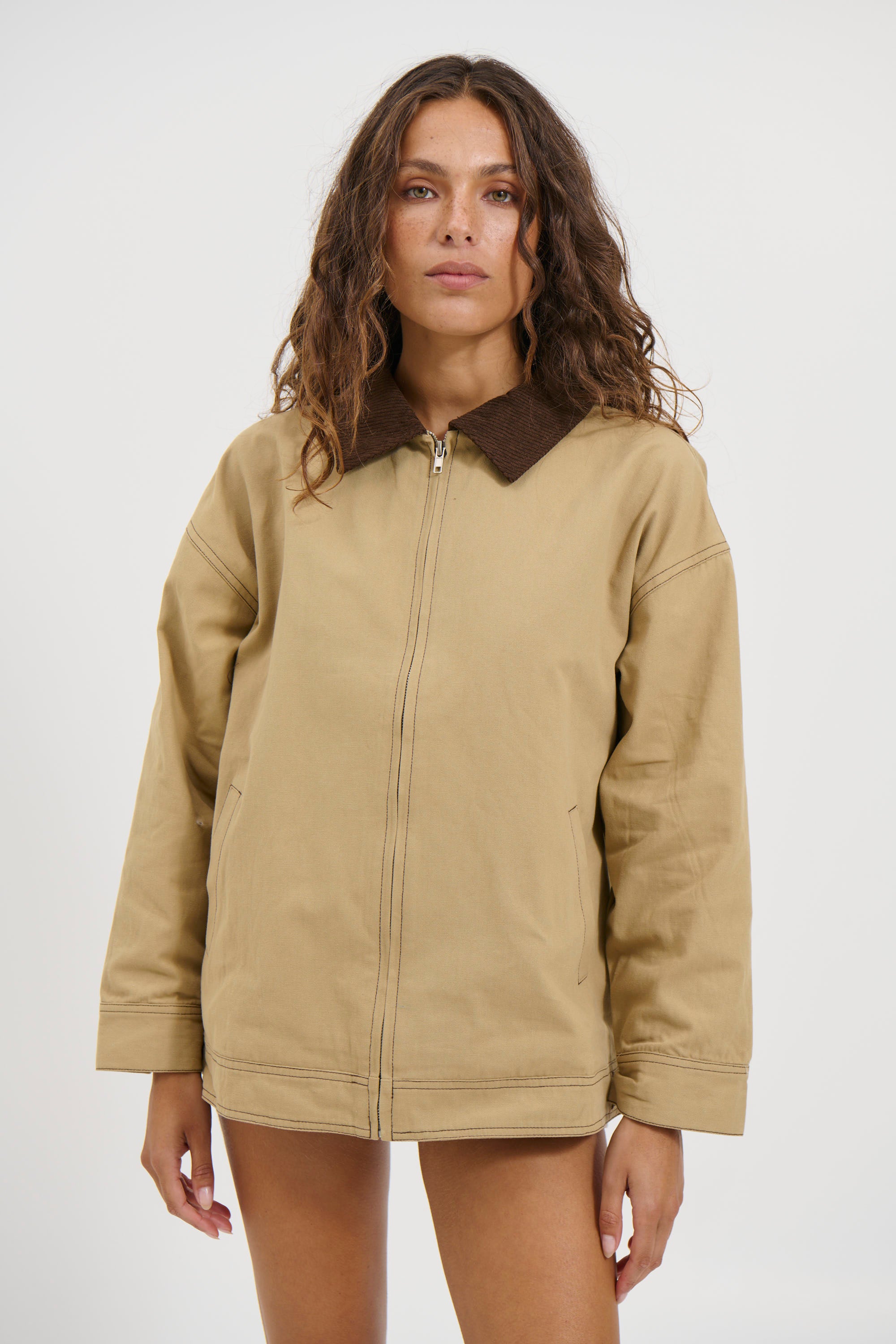 Tayla Jacket Light Khaki