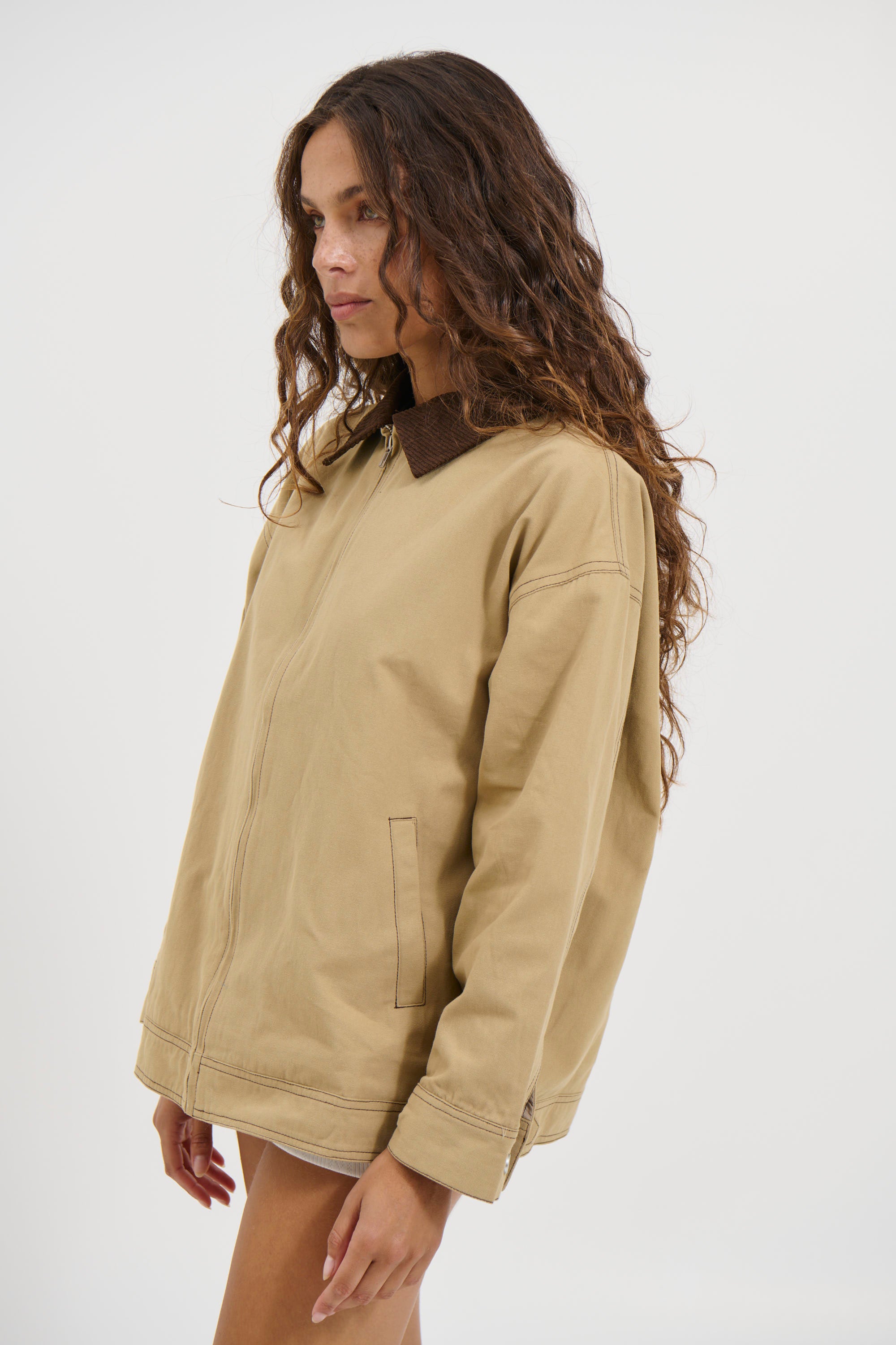 Tayla Jacket Light Khaki
