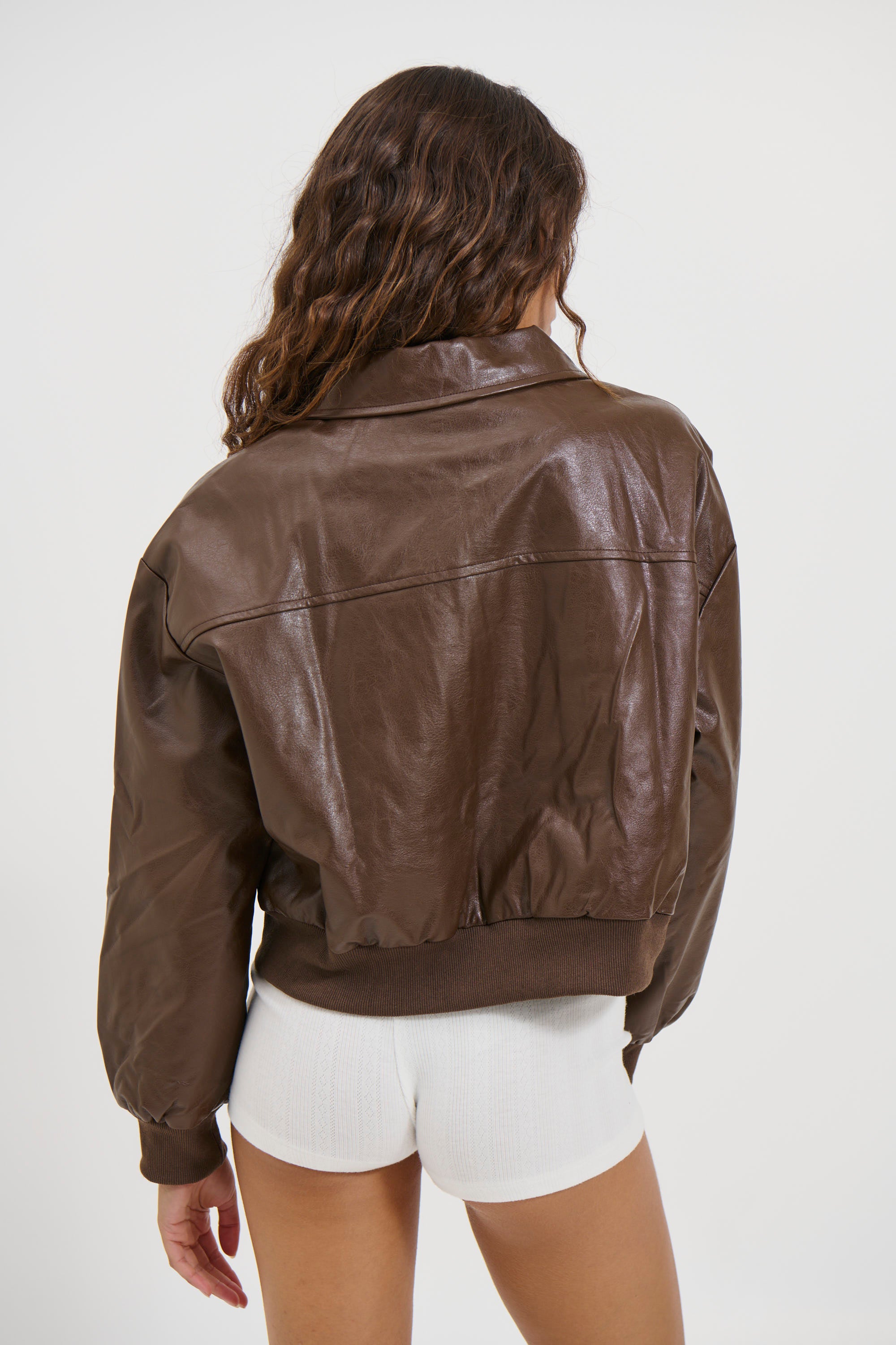 Hayden Bomber Jacket Chocolate