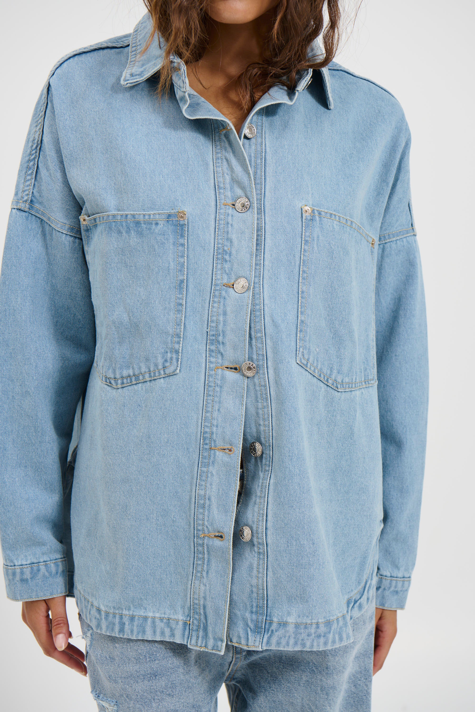 Liberty Denim Shirt Light Blue