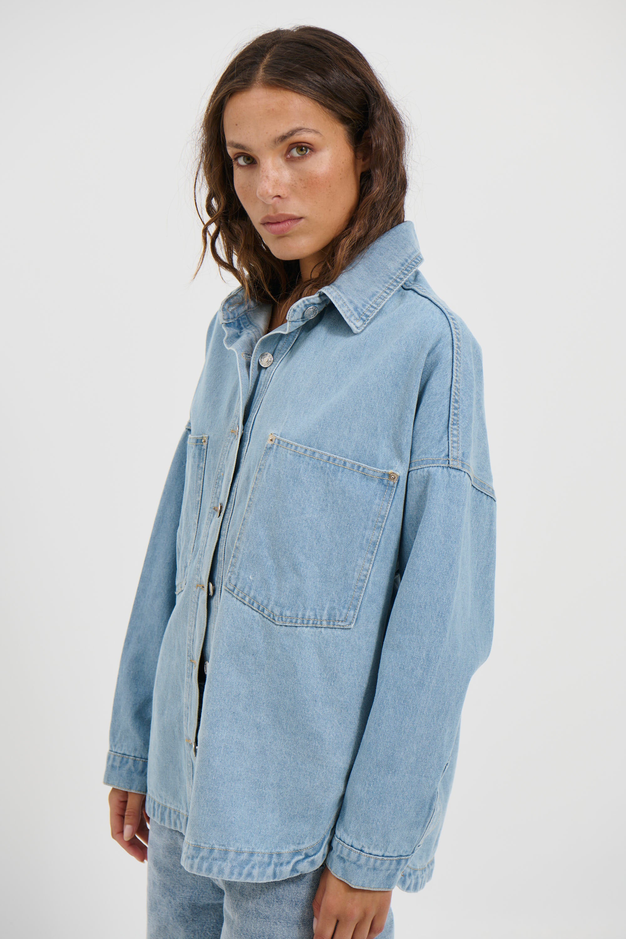 Liberty Denim Shirt Light Blue