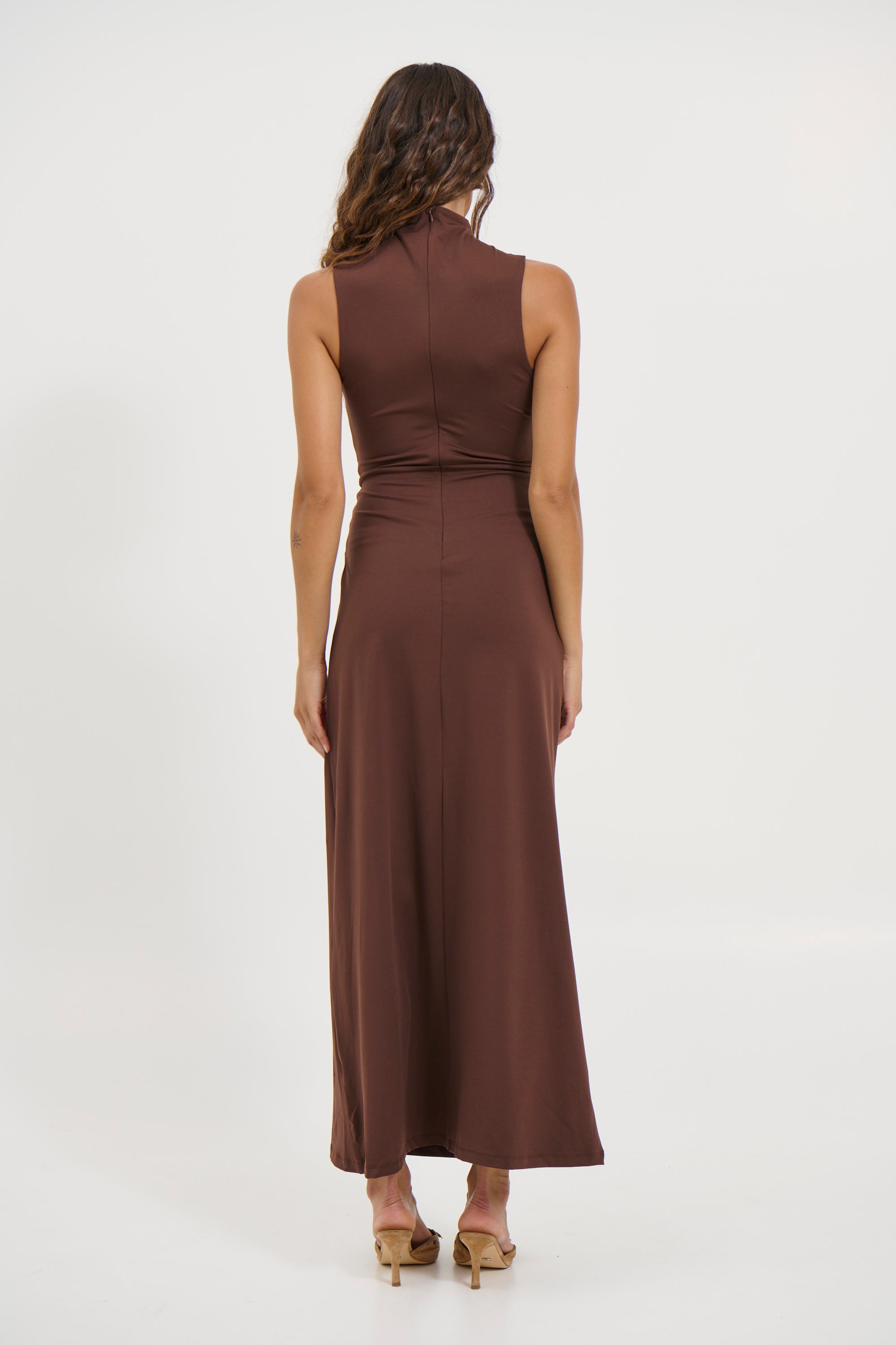 Daria Maxi Dress Chocolate