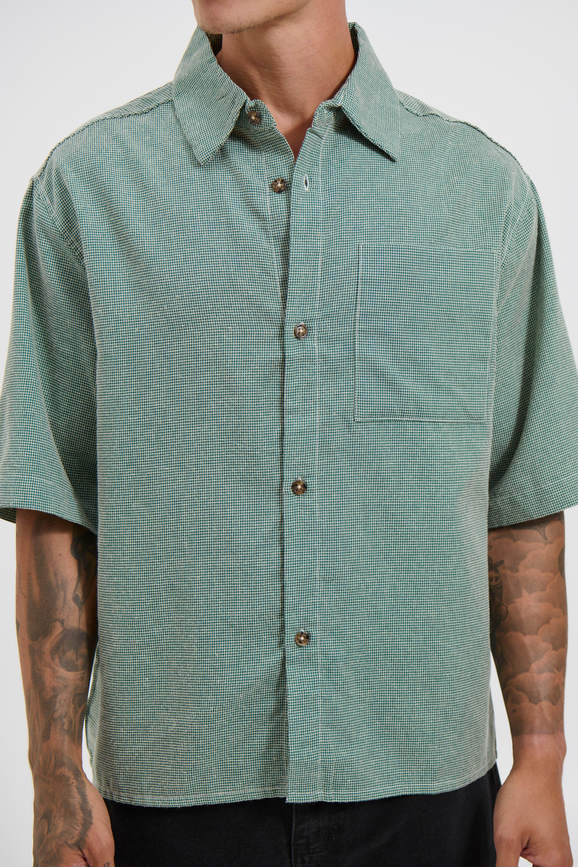 Scott Shirt Check Green
