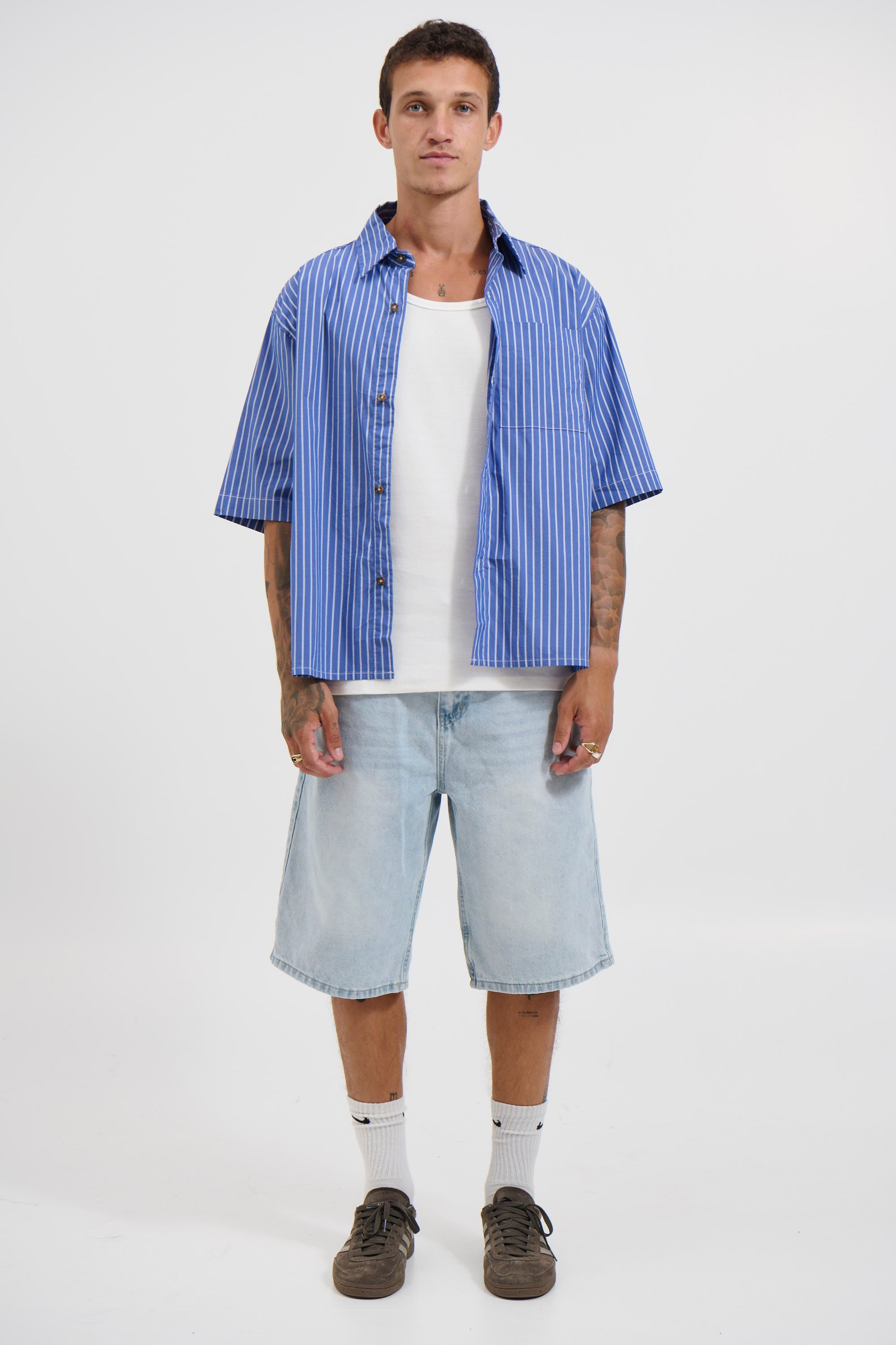 Scott Shirt Blue Stripe