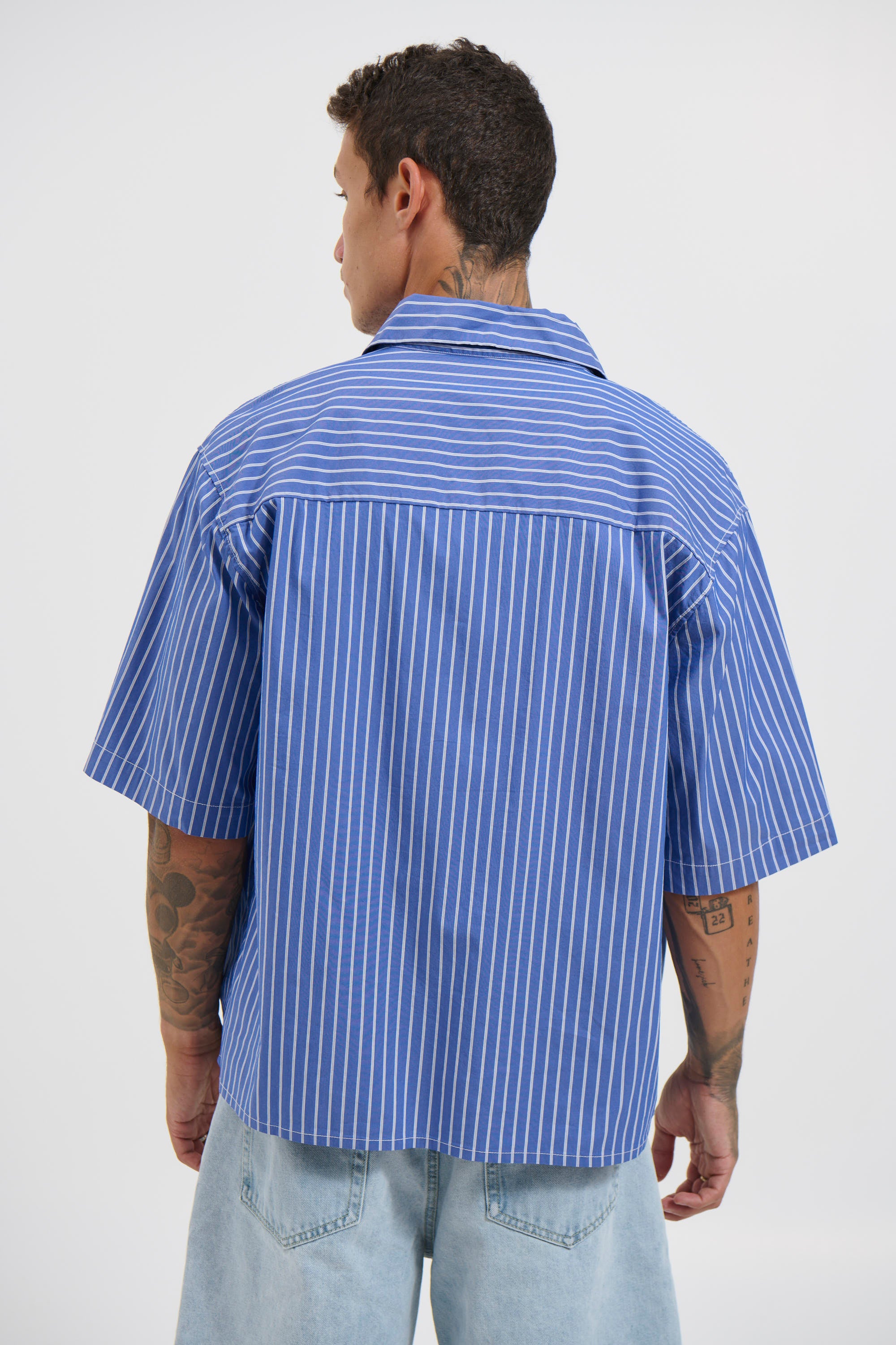 Scott Shirt Blue Stripe