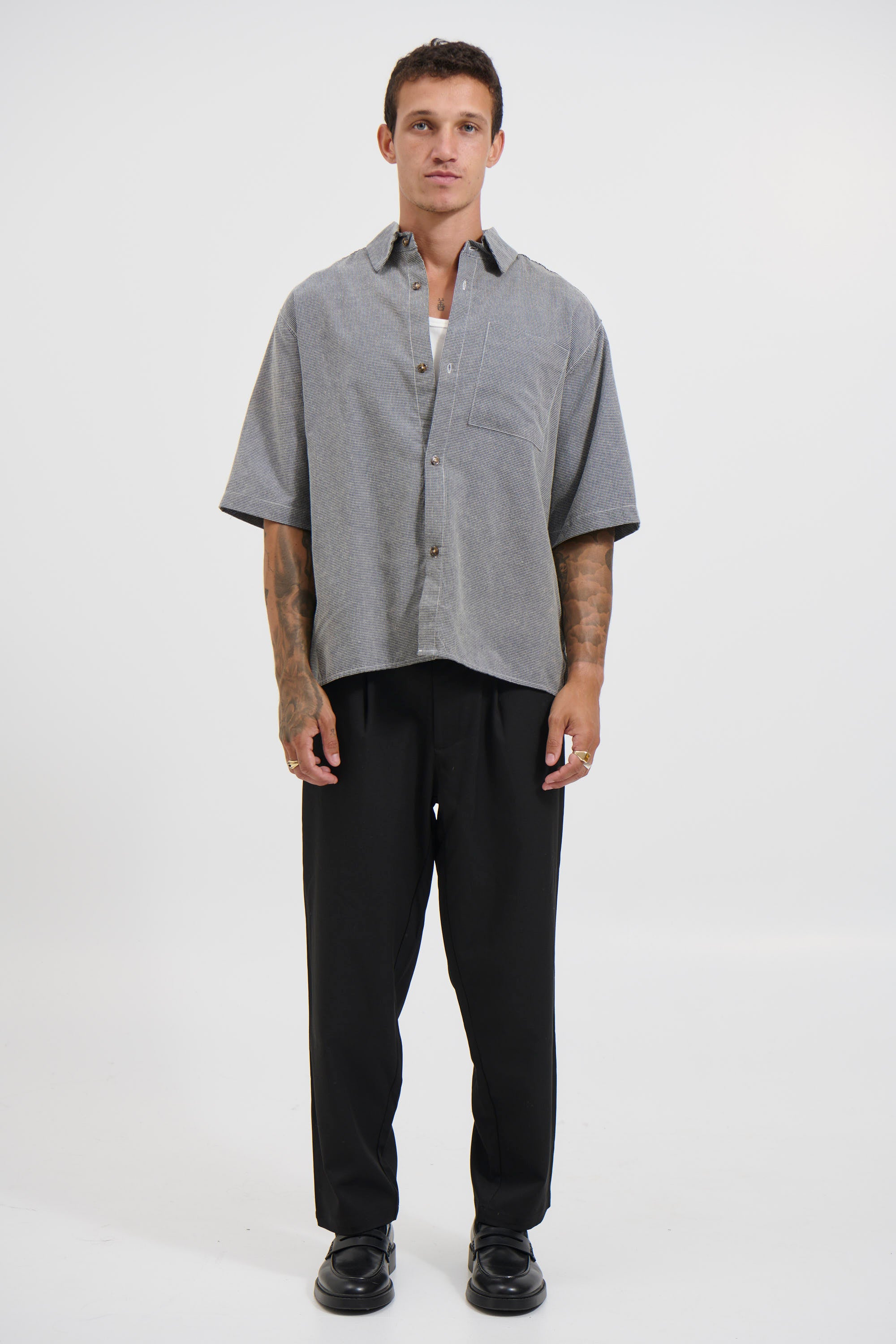 Scott Shirt Check Blue