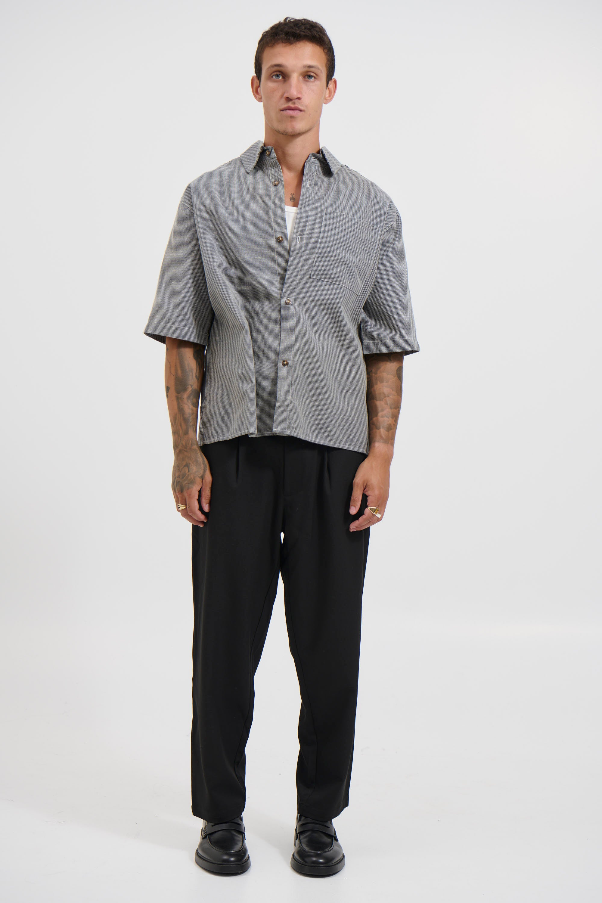Scott Shirt Check Blue