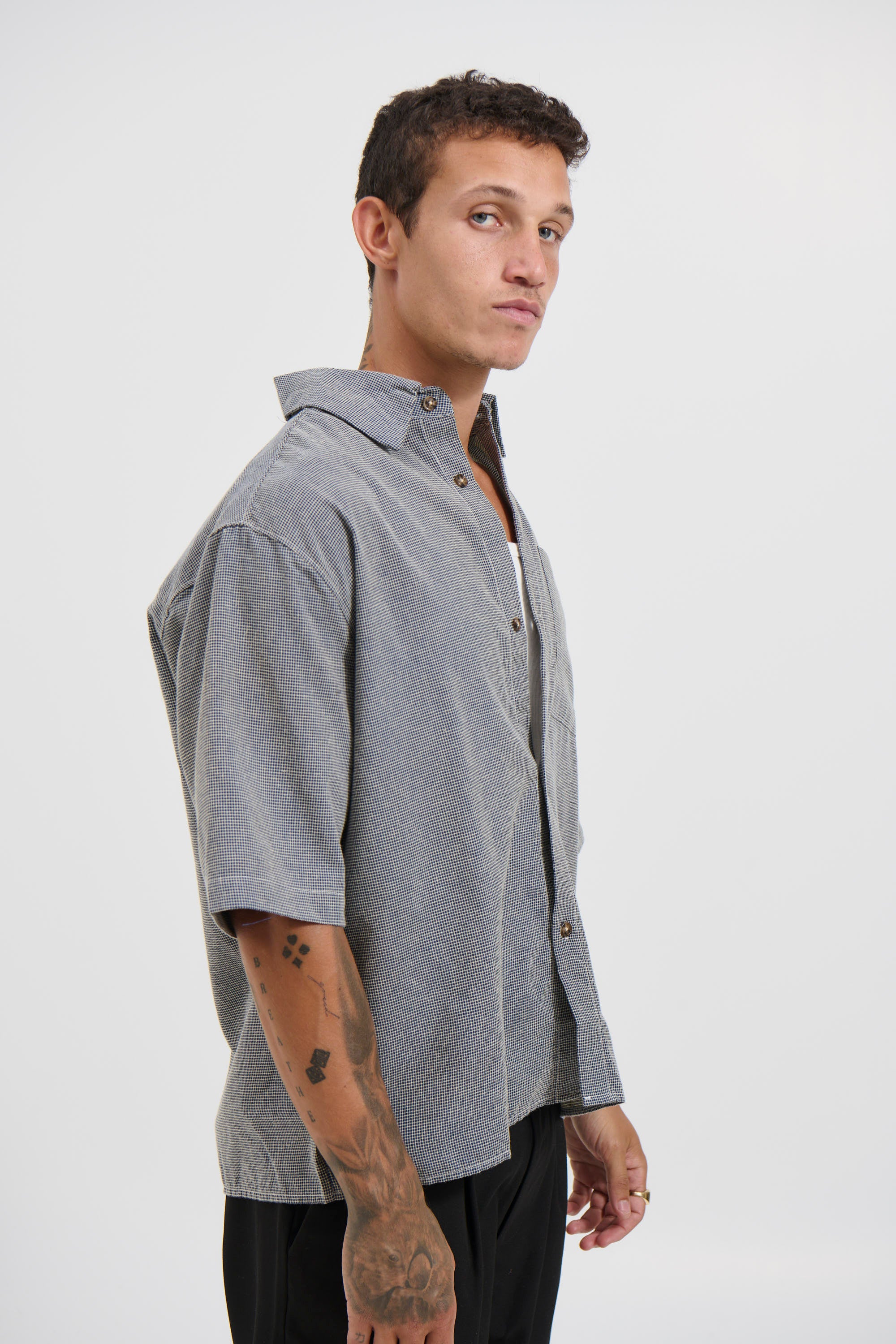 Scott Shirt Check Blue