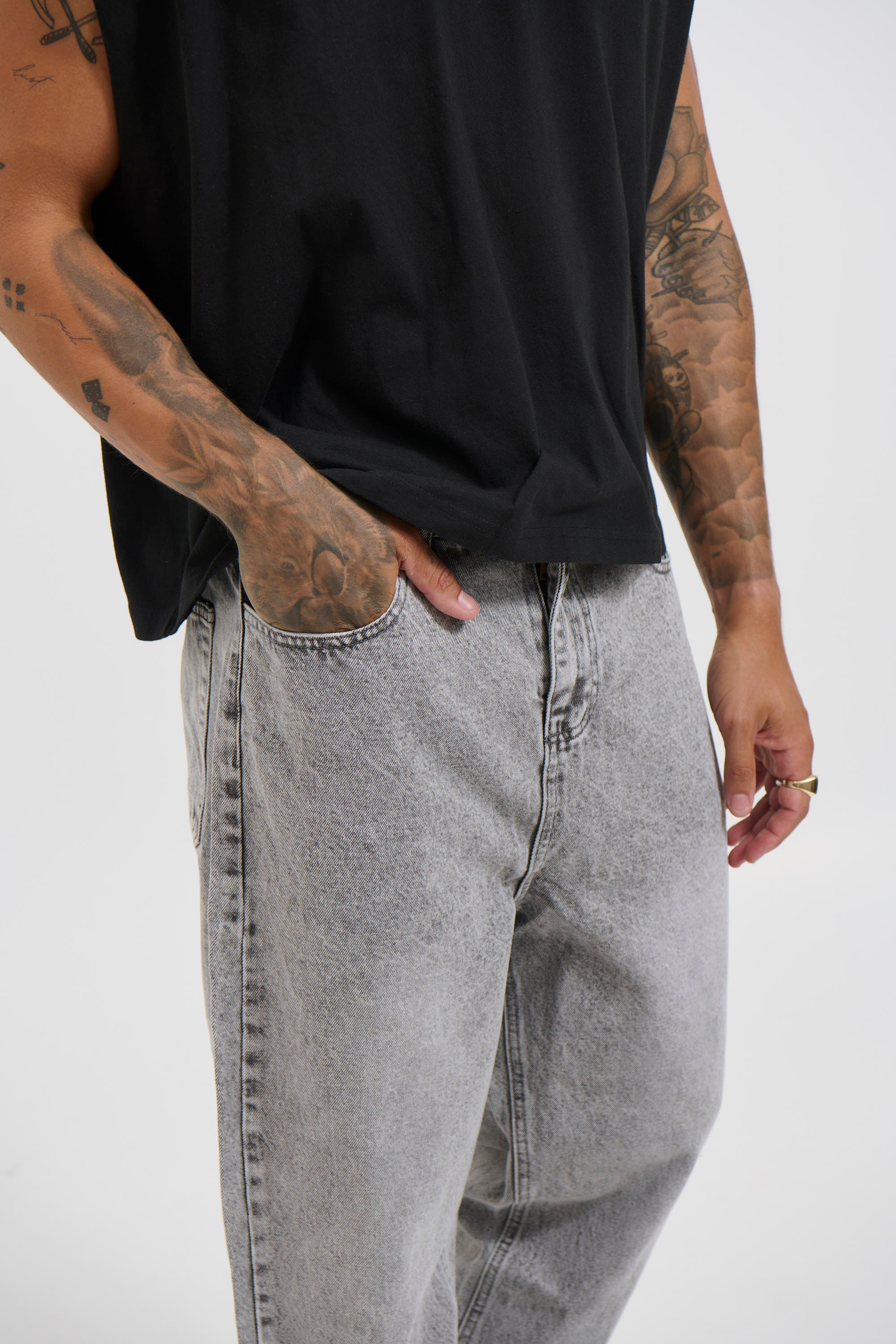 Stewart Baggy Denim Acid