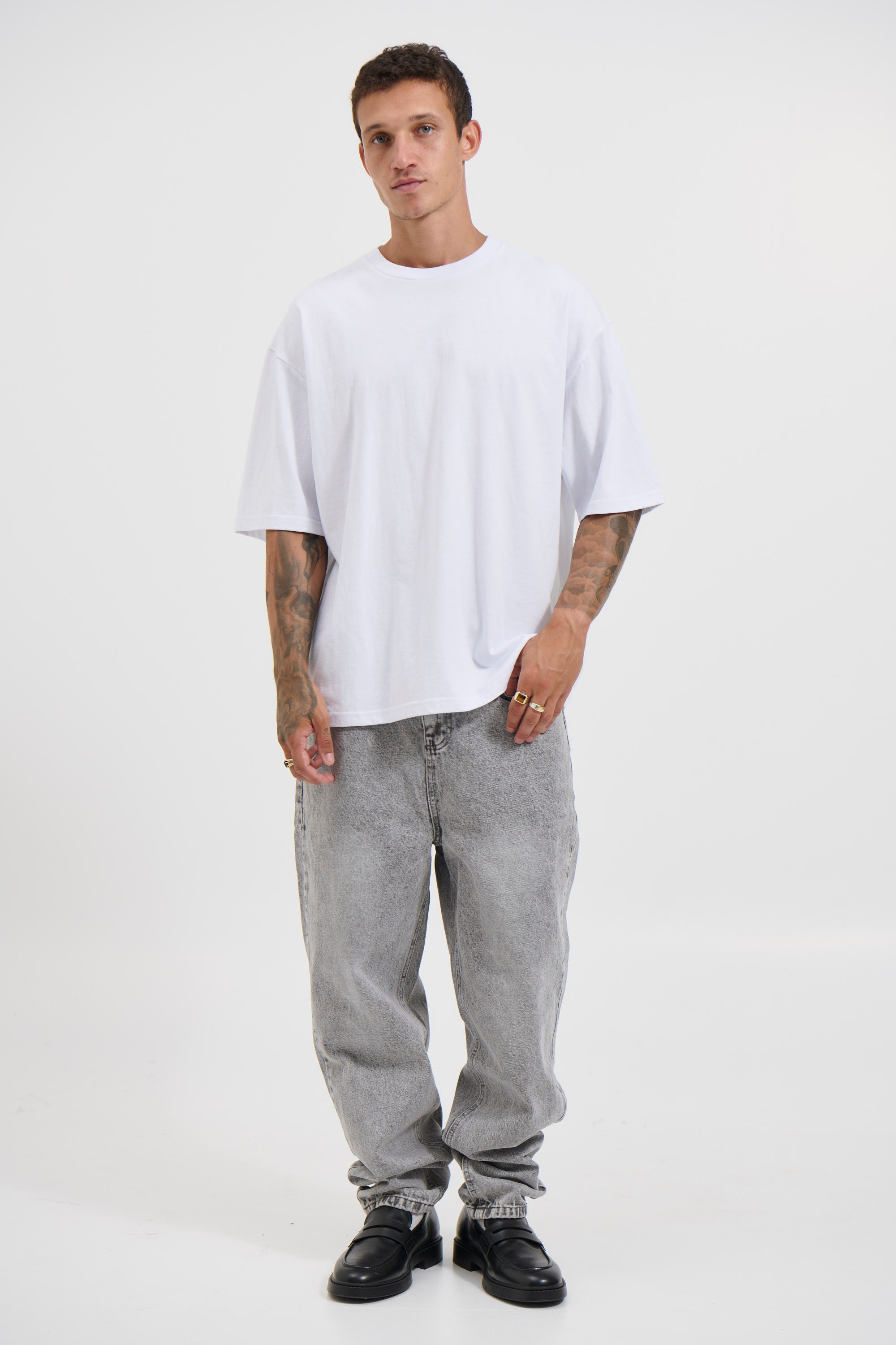 Standard Crew Tee White