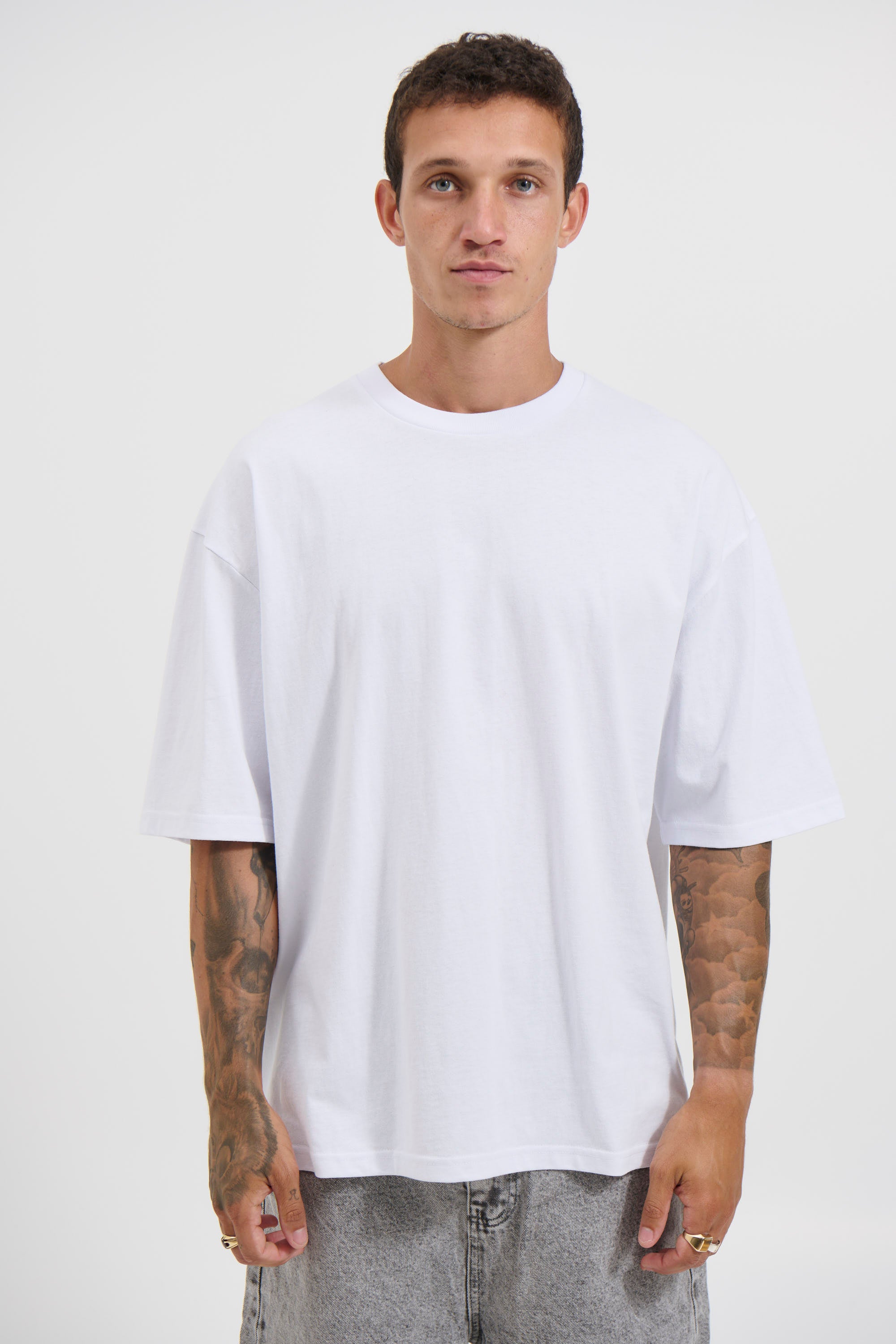 Standard Crew Tee White