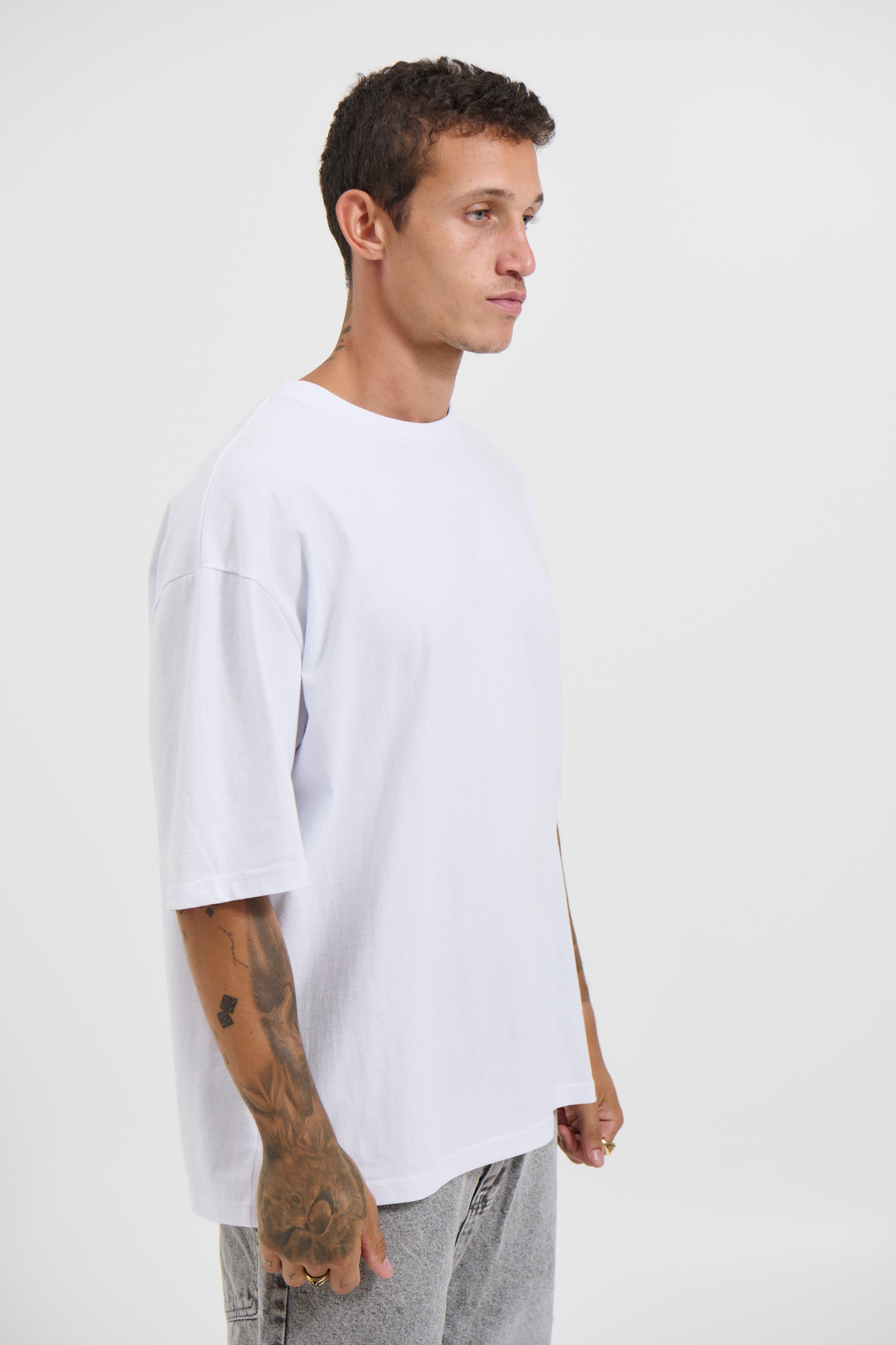 Standard Crew Tee White