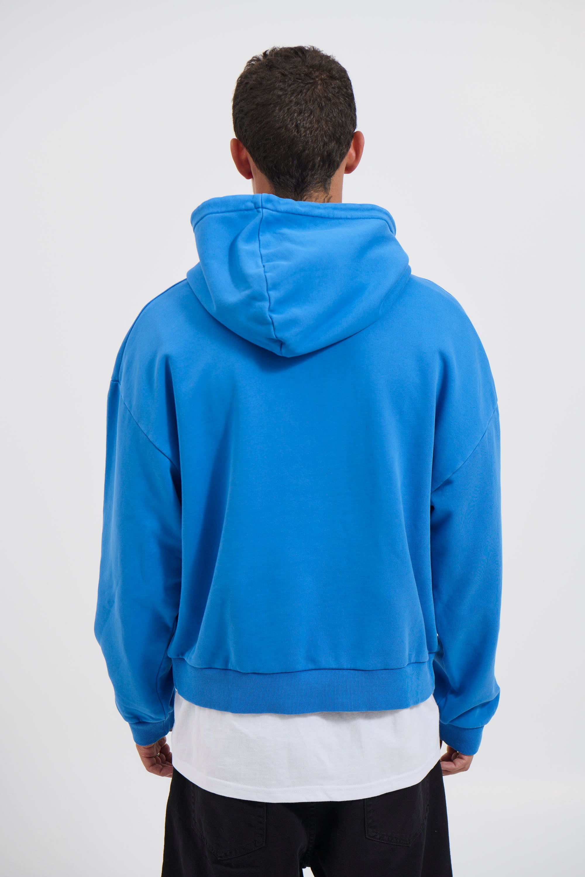 Andrew Heavy Hoodie Cobalt