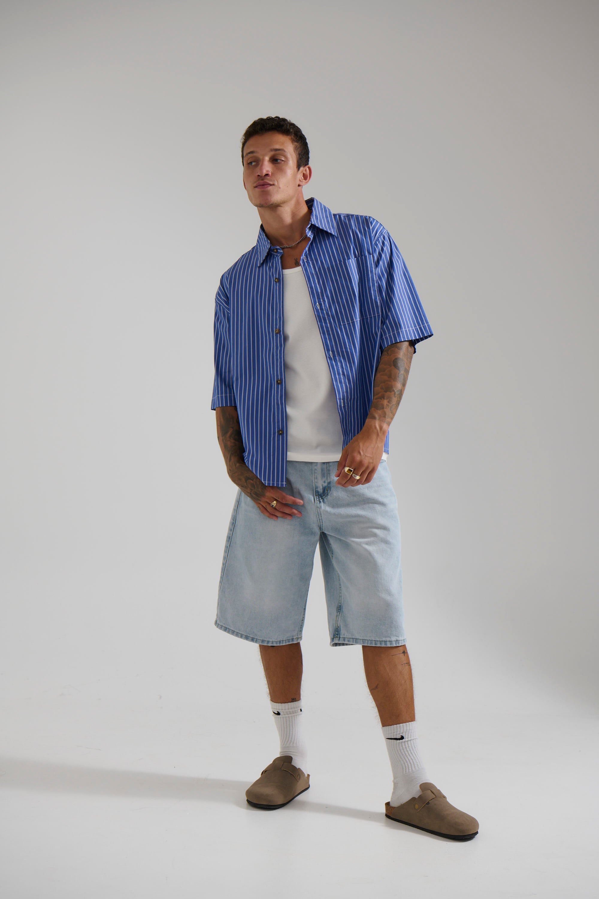 Scott Shirt Blue Stripe