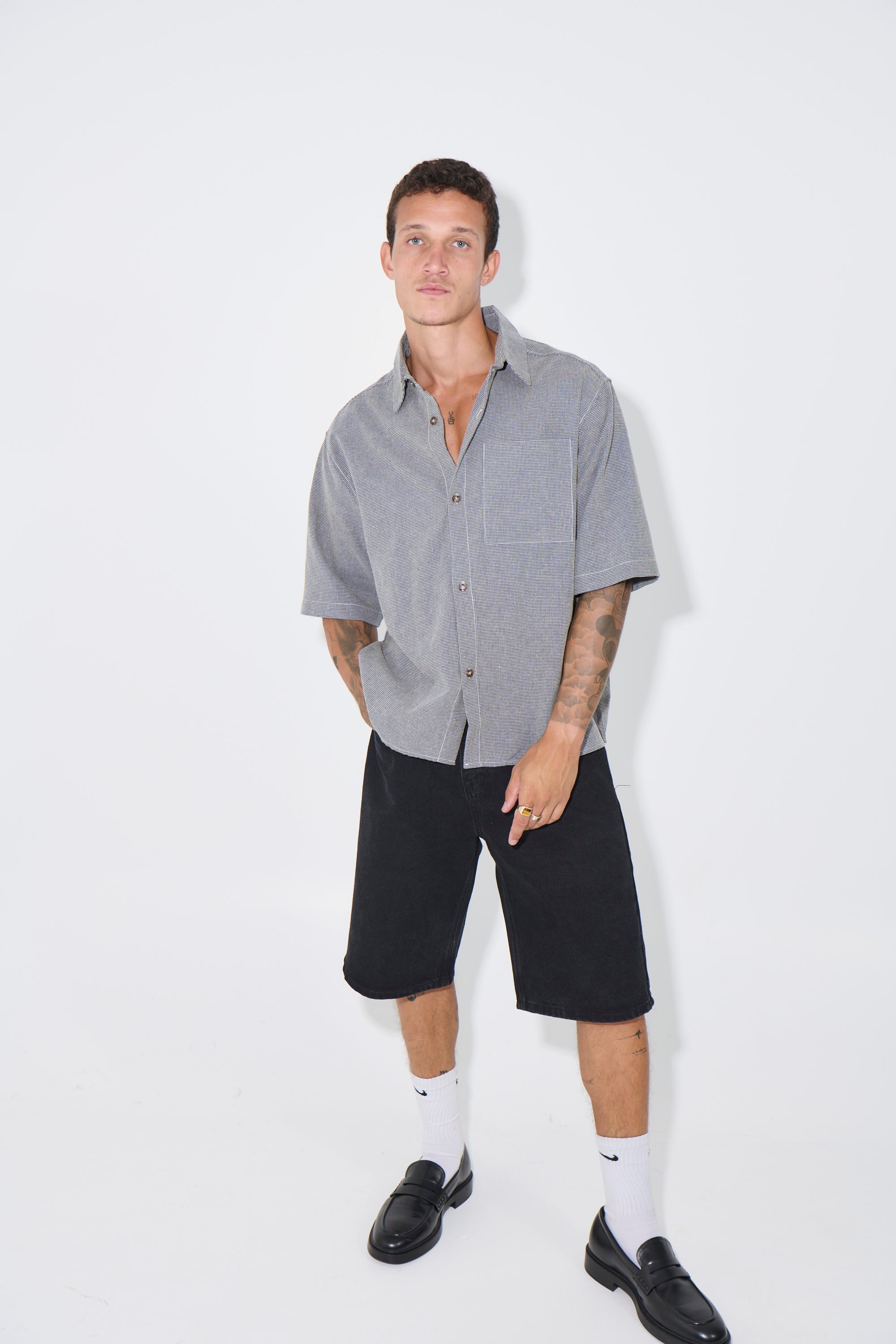 Scott Shirt Check Blue