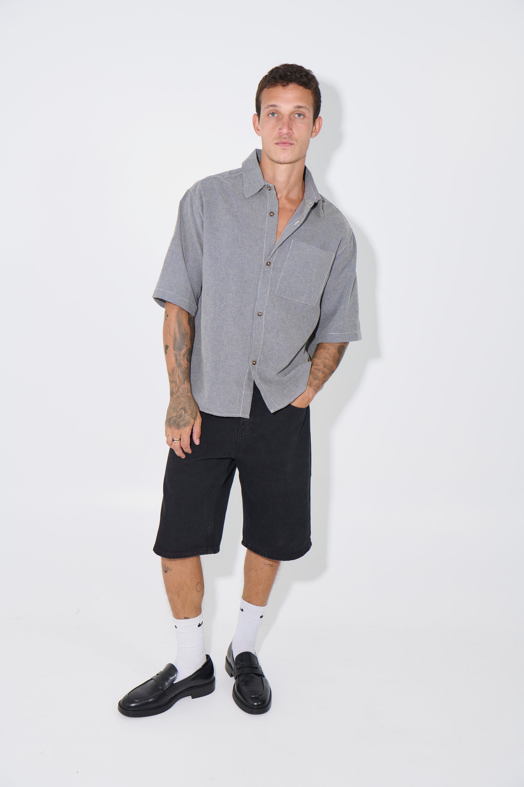 Scott Shirt Check Blue