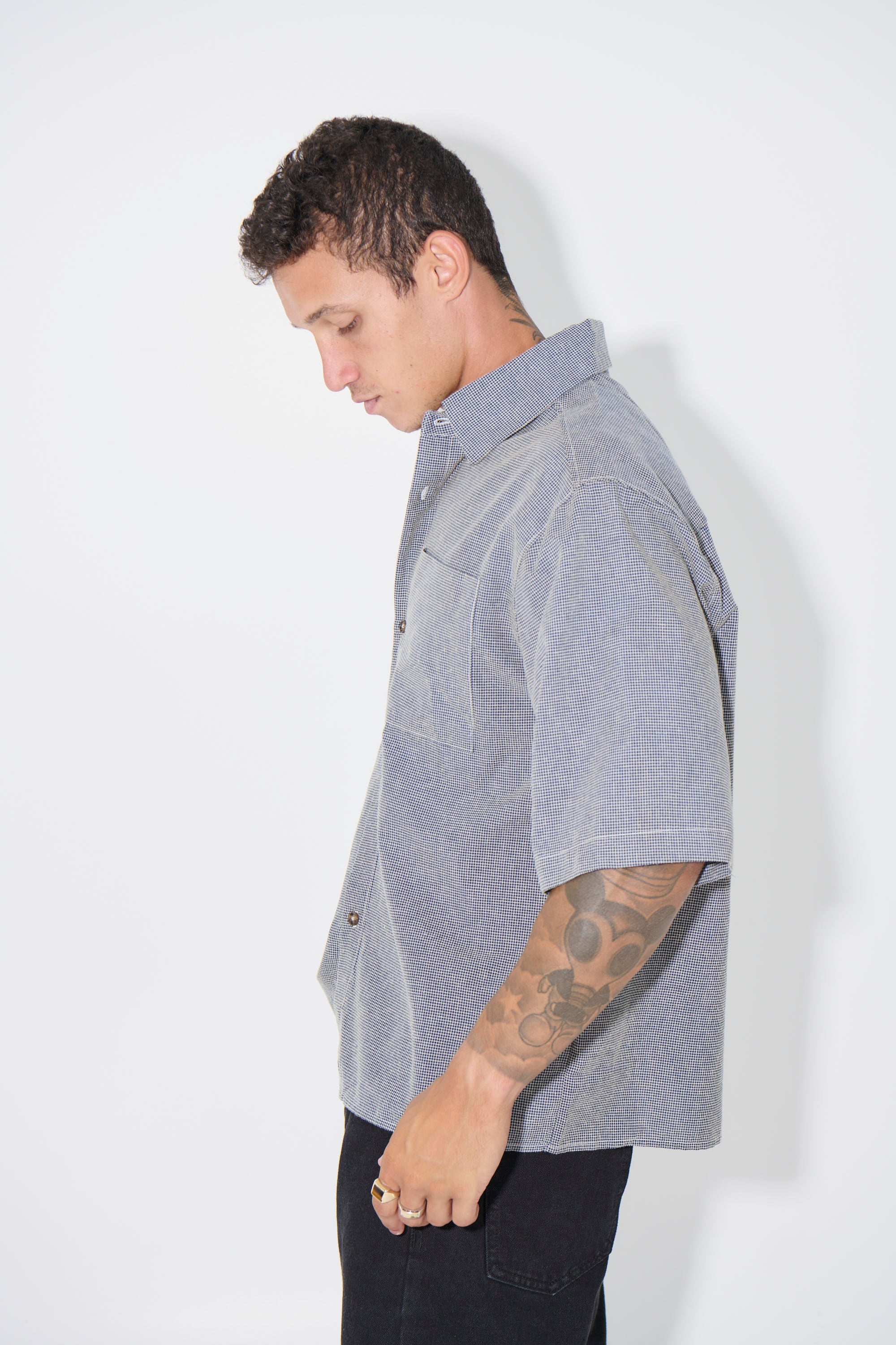 Scott Shirt Check Blue
