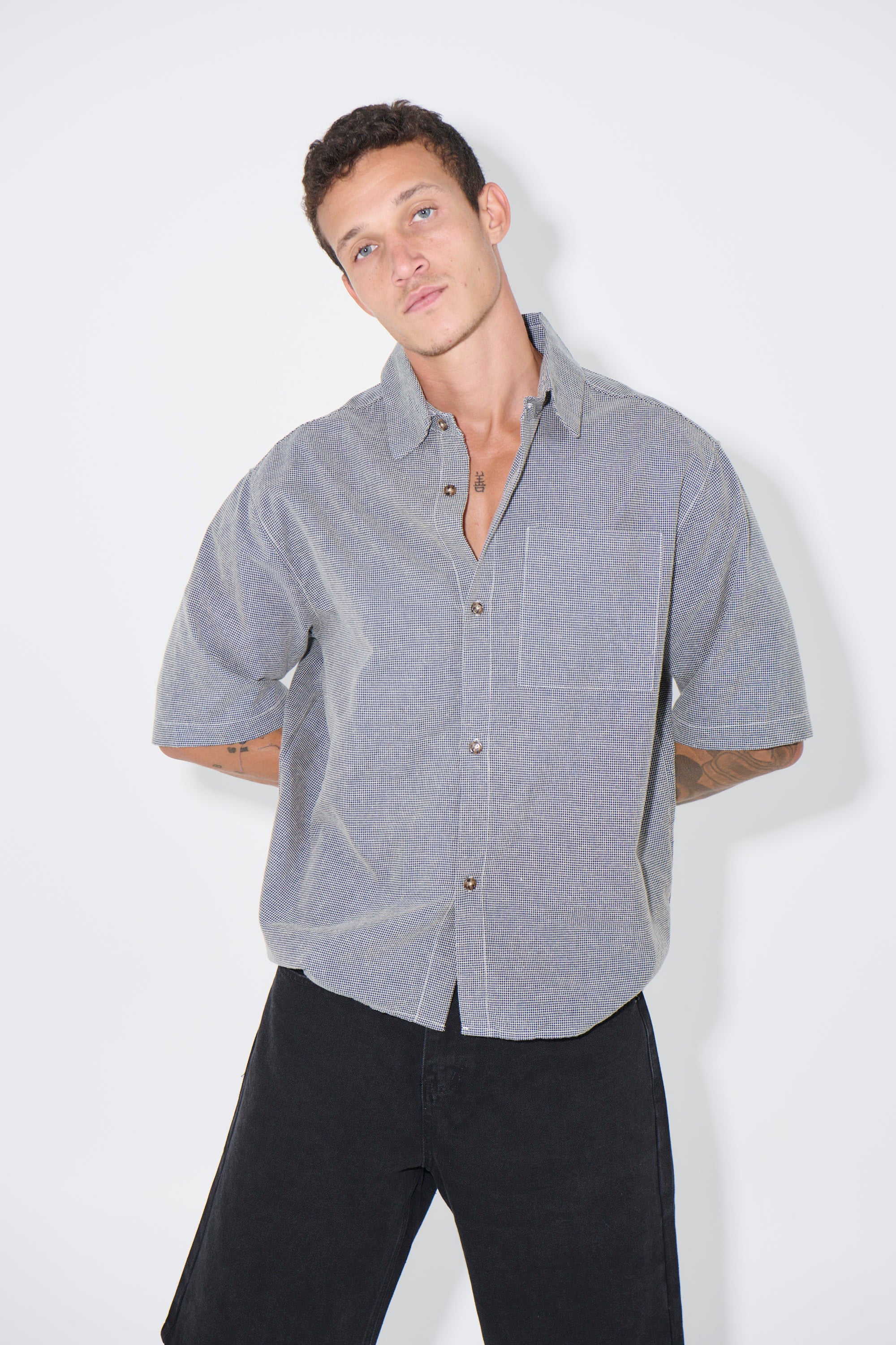 Scott Shirt Check Blue