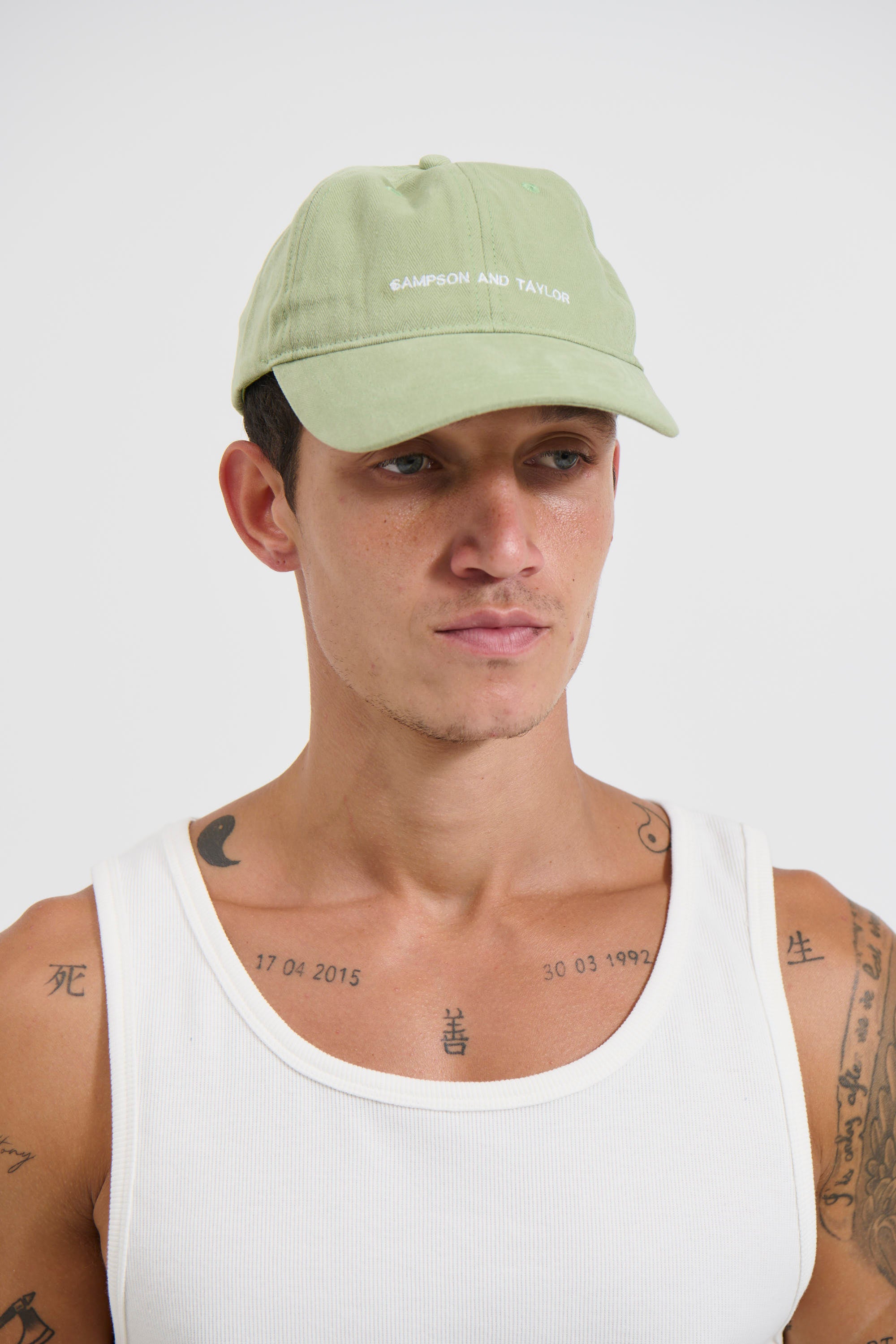 College Cap Minimal Khaki