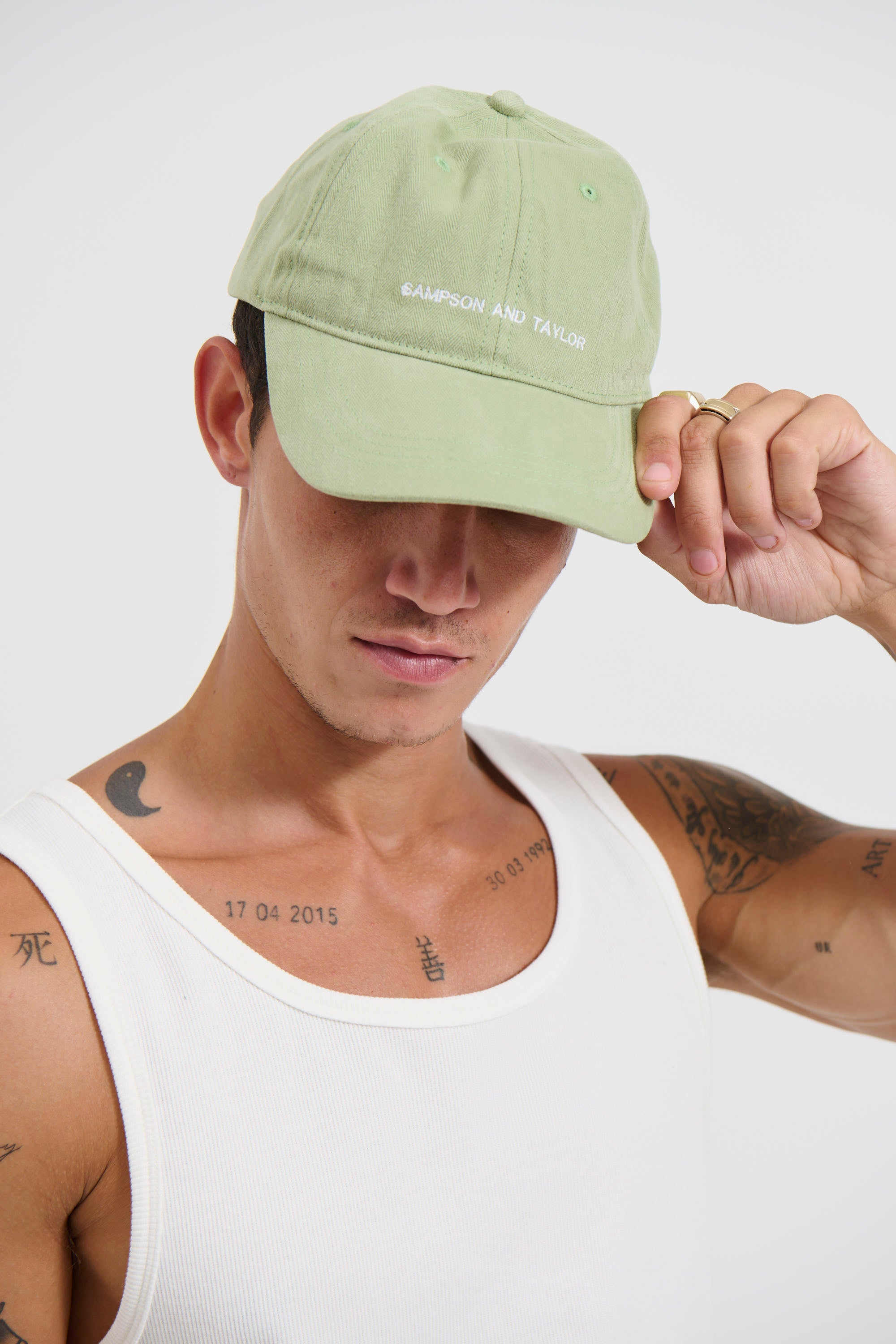 College Cap Minimal Khaki