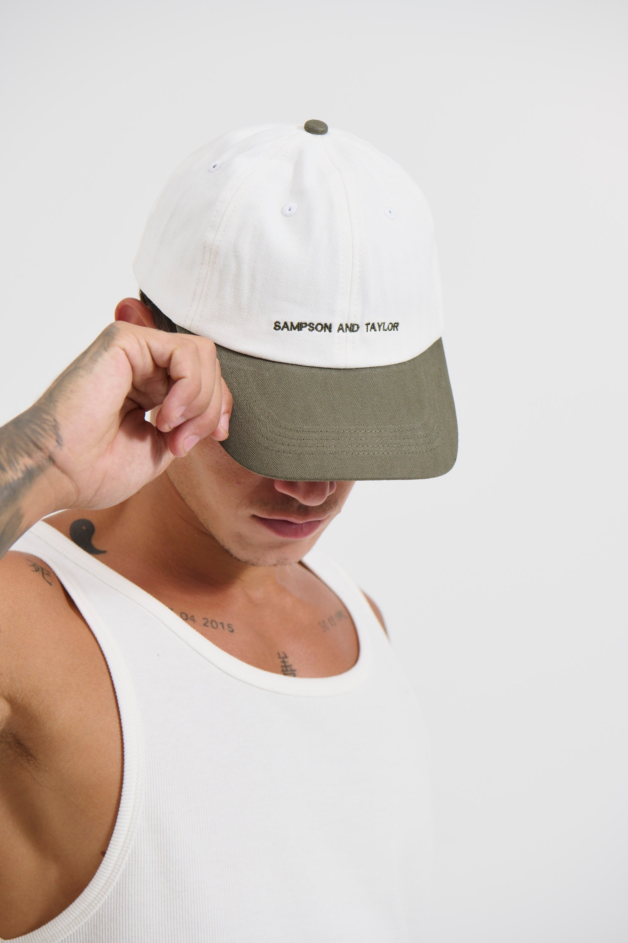 College Cap Contrast Emerald