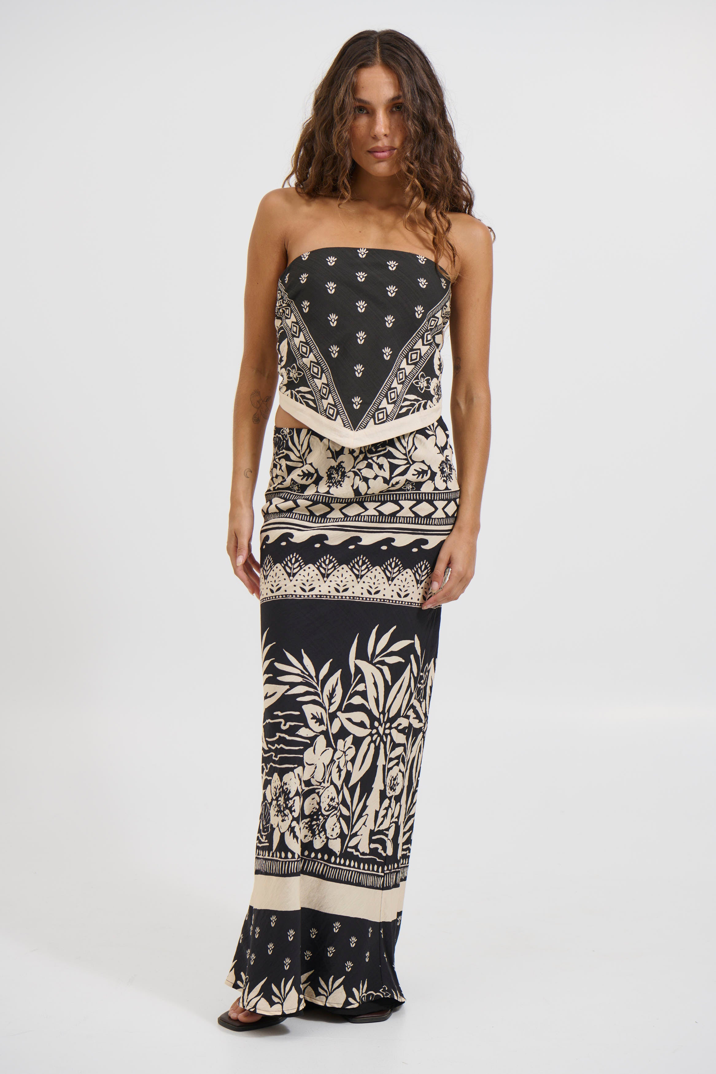 Miranto Maxi Skirt Milosa Black - FINAL SALE