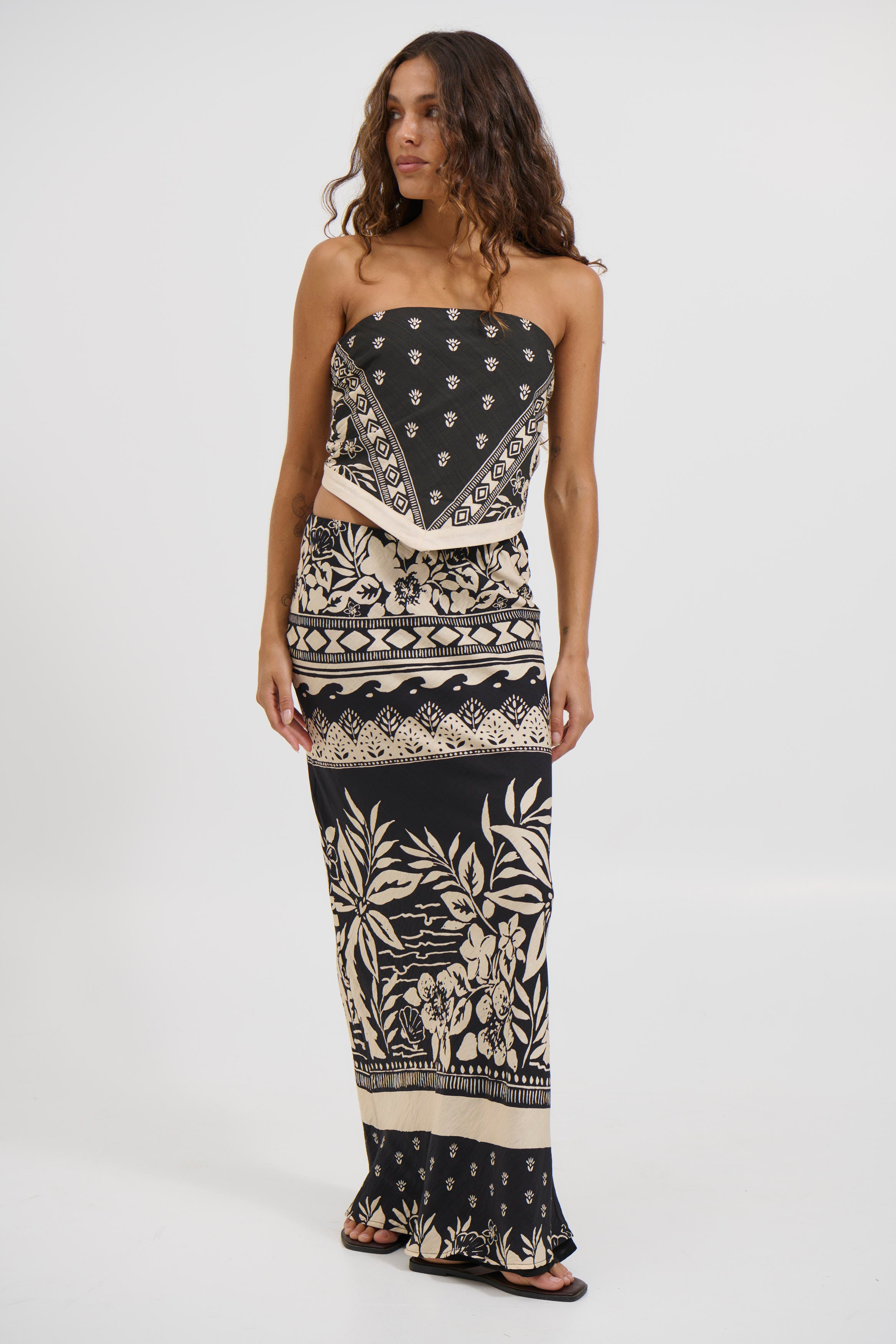 Miranto Maxi Skirt Milosa Black - FINAL SALE