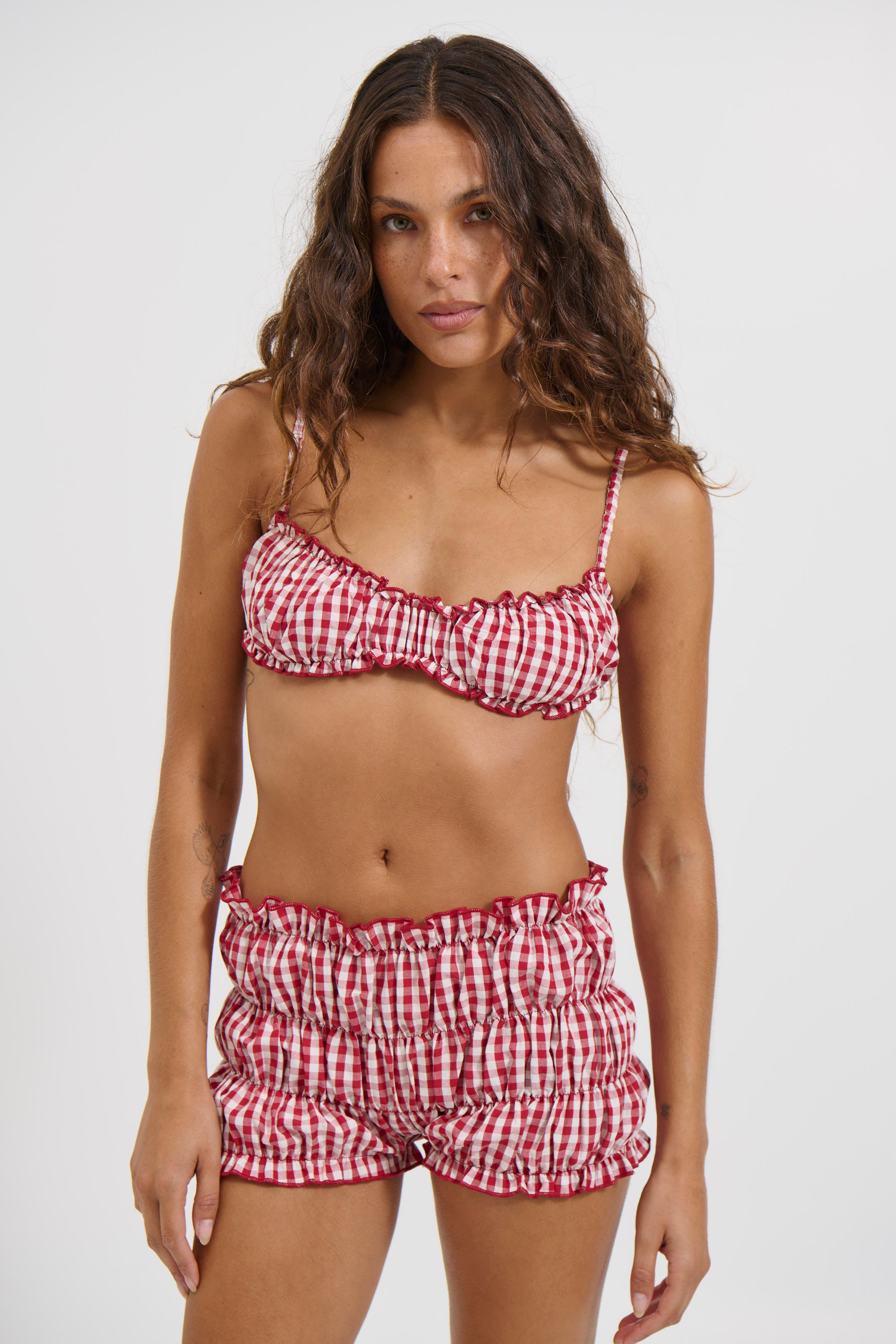 Whimsy Set Red Gingham