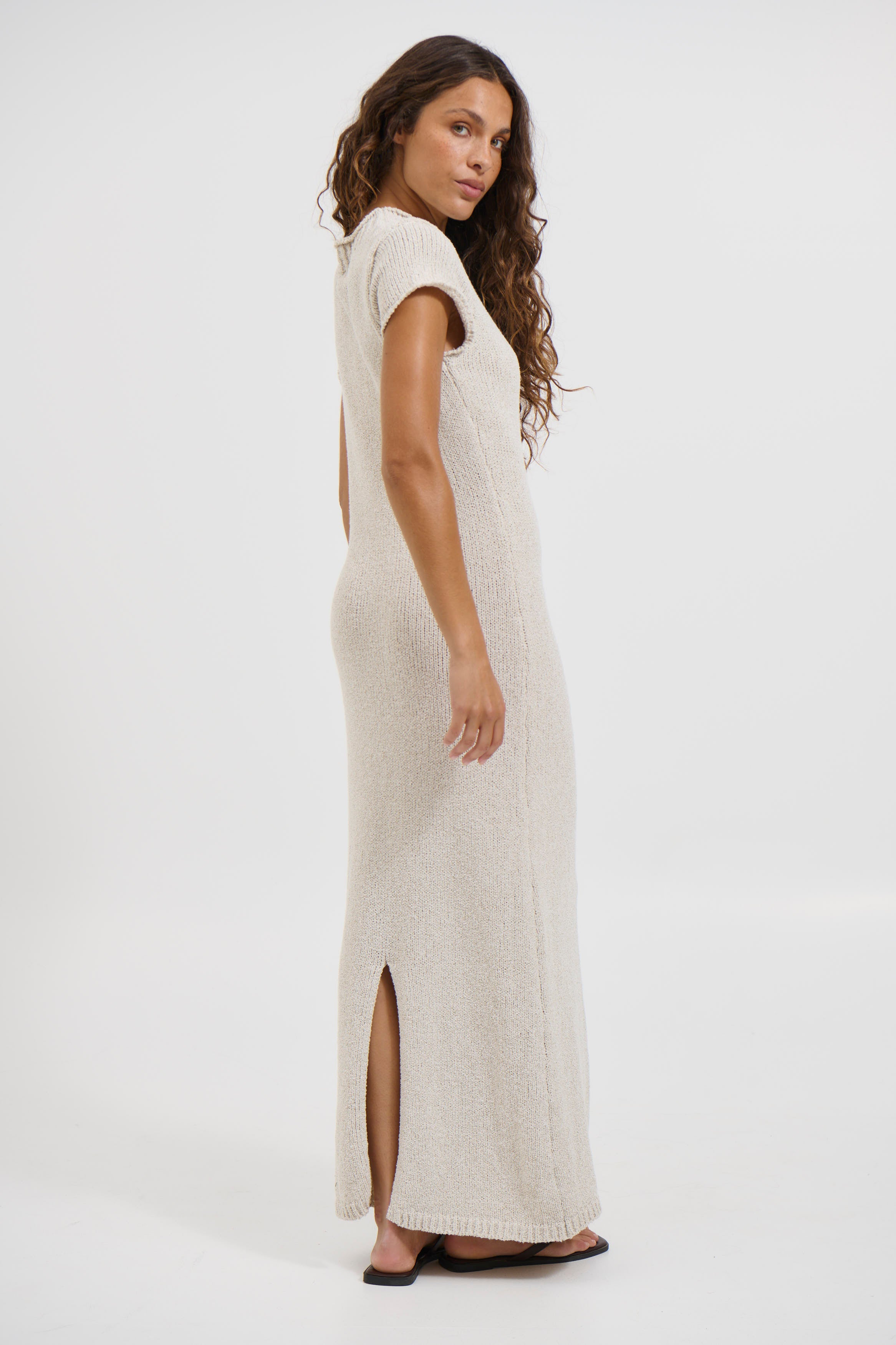 Jayda Maxi Dress Oat