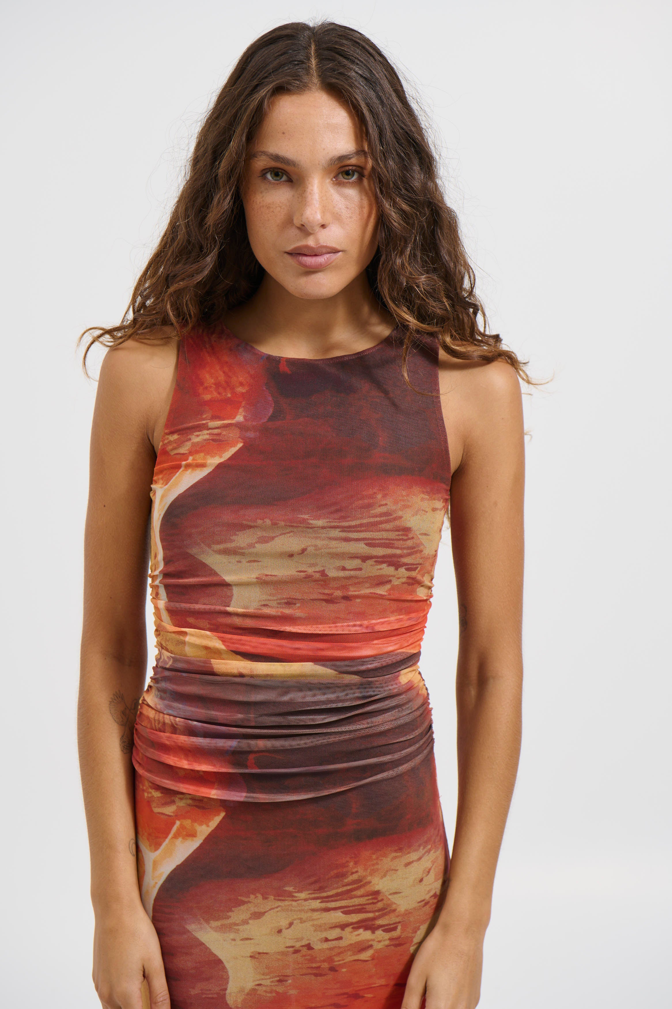 Rossi Maxi Dress Sunset