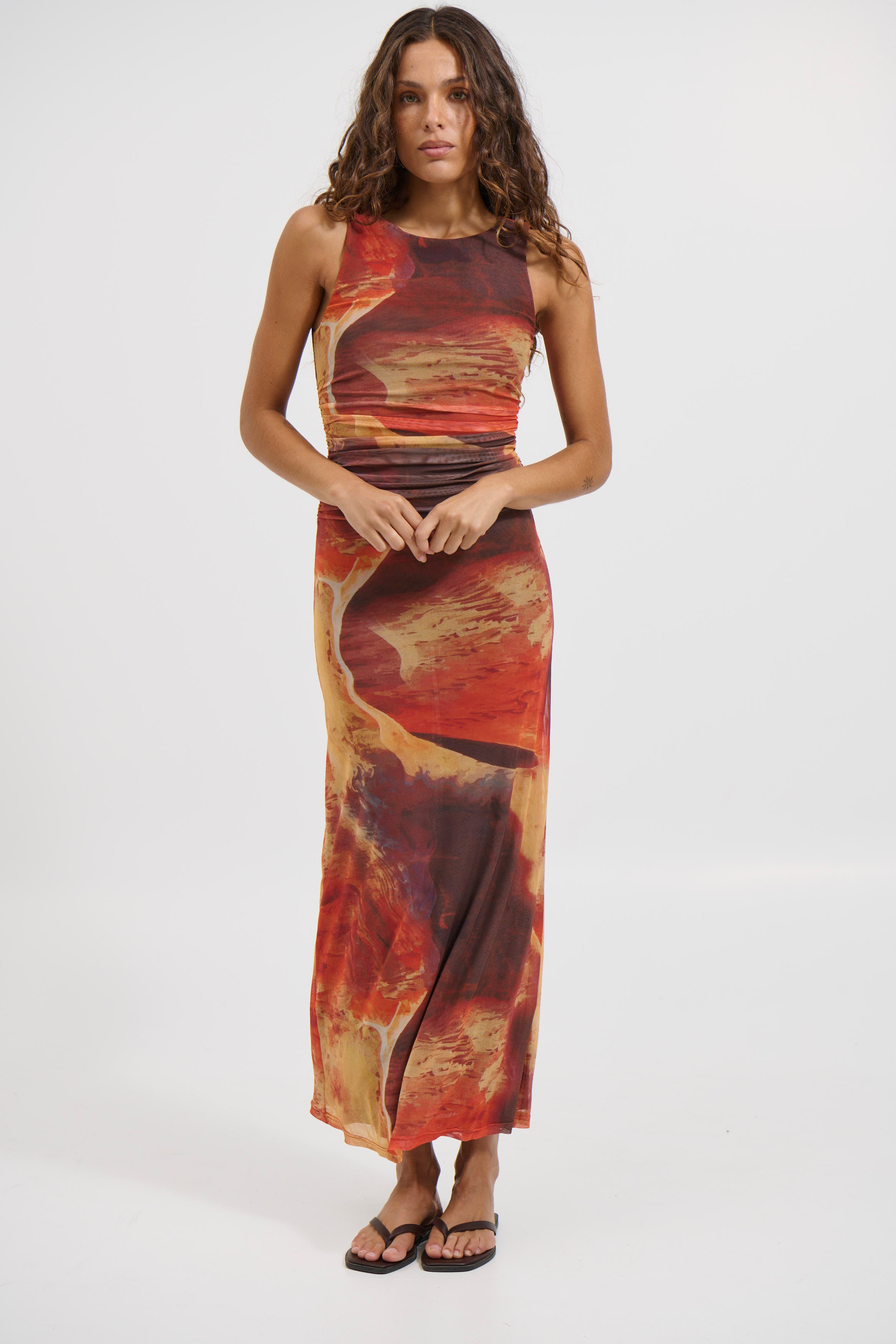 Rossi Maxi Dress Sunset
