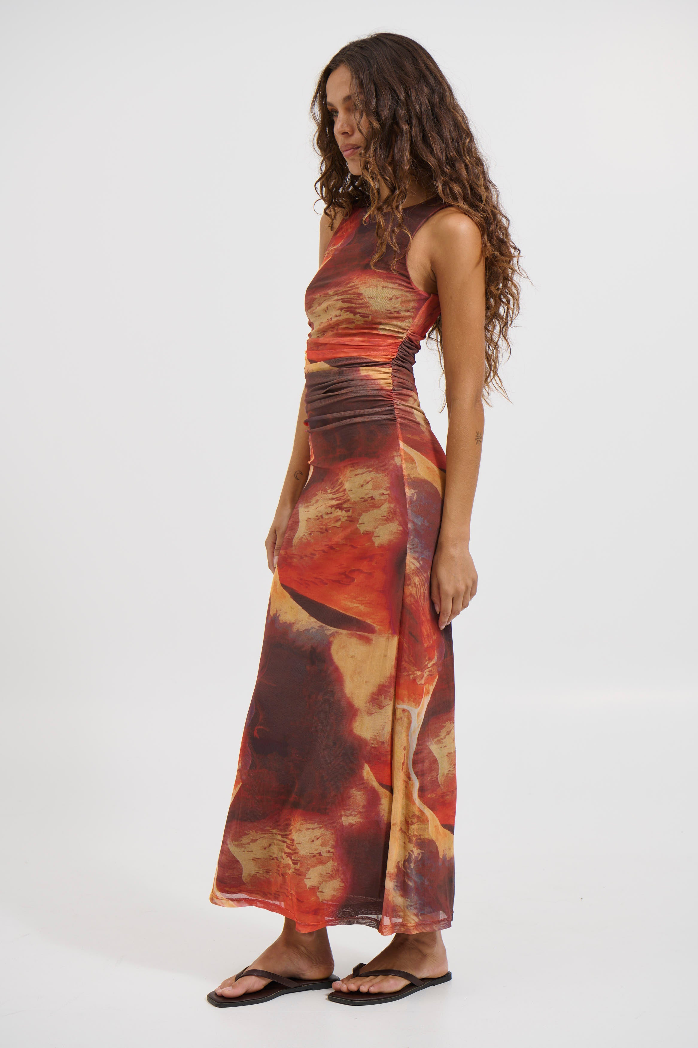 Rossi Maxi Dress Sunset