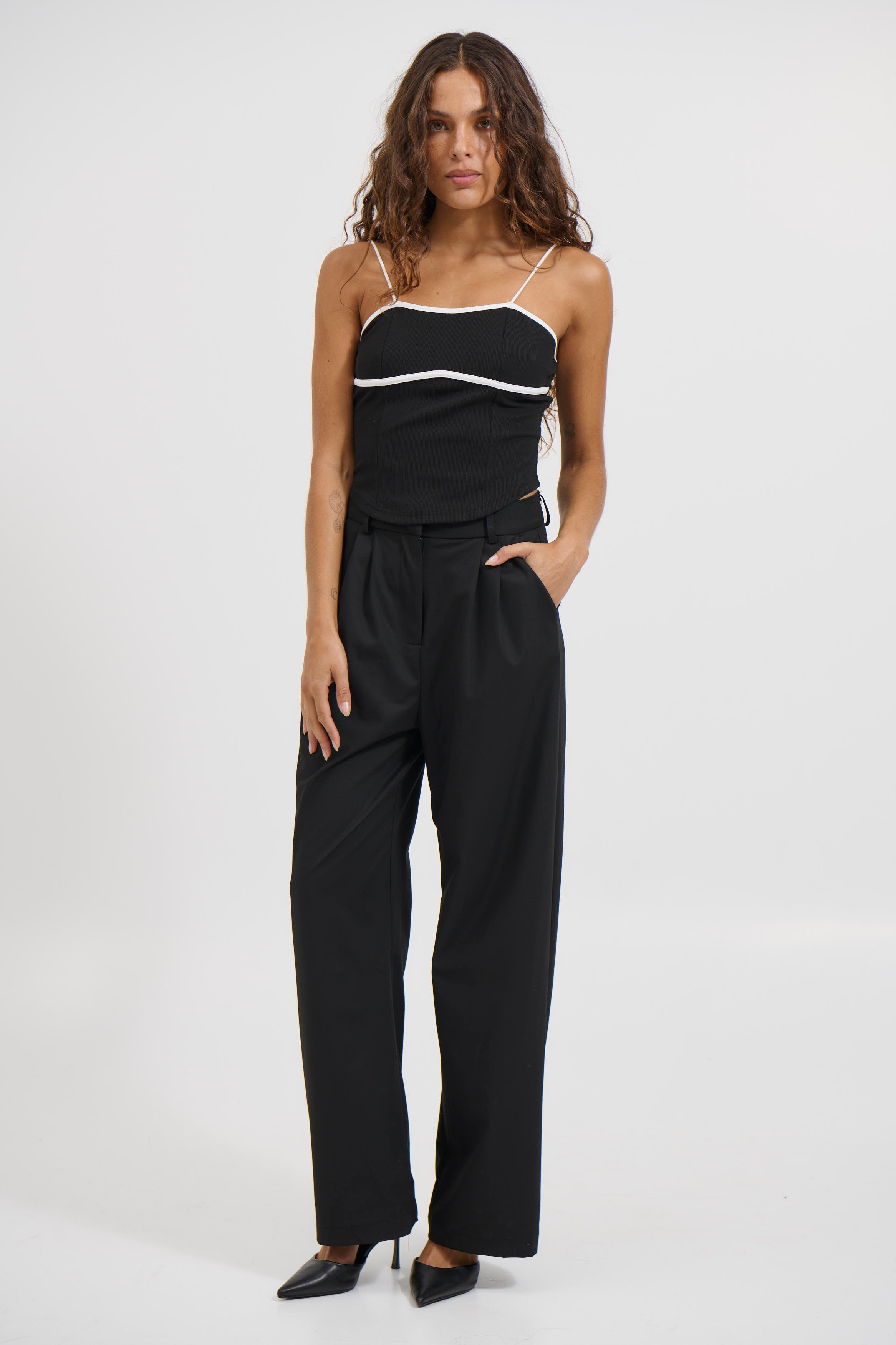 Adriana Top Black - FINAL SALE