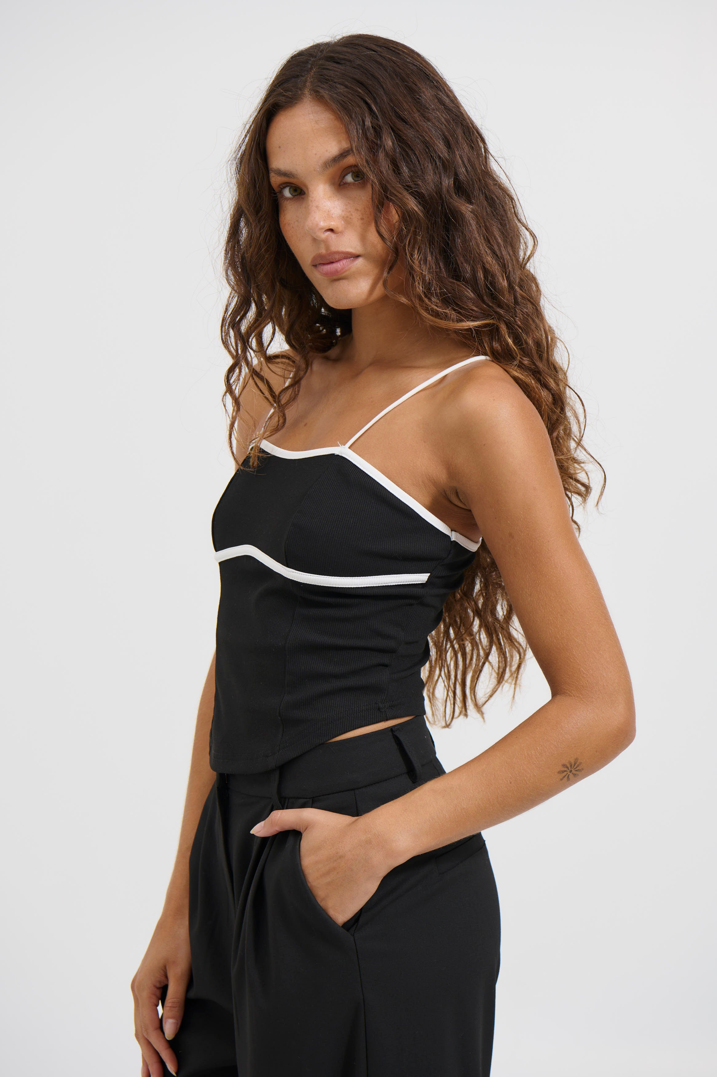 Adriana Top Black - FINAL SALE
