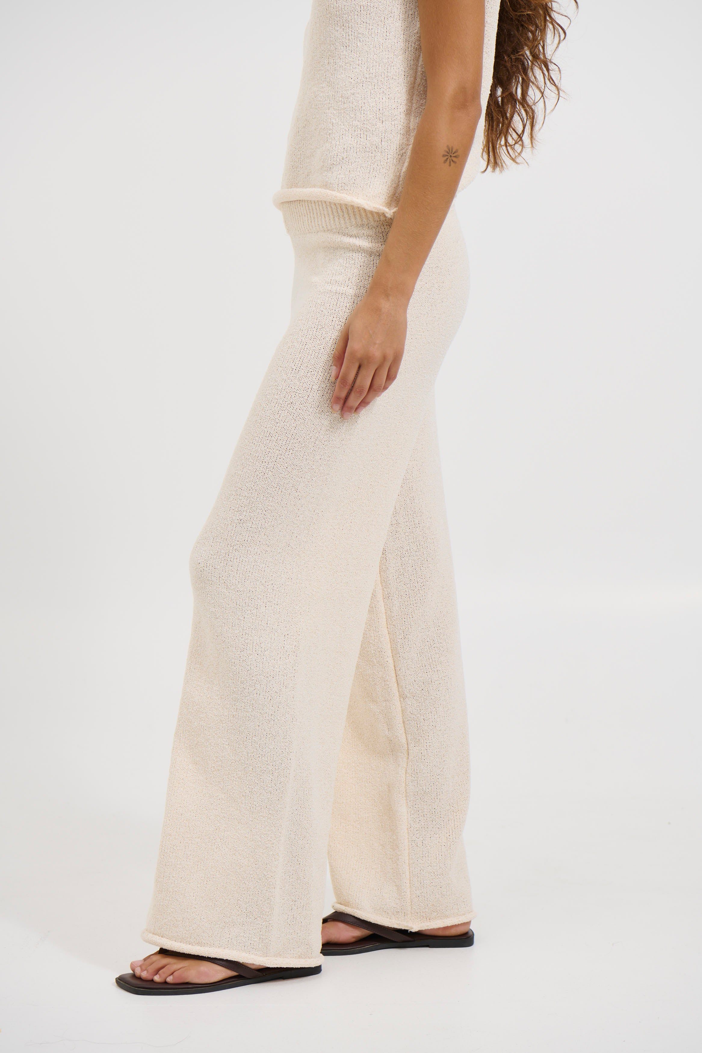 Jen Knit Pant Cream