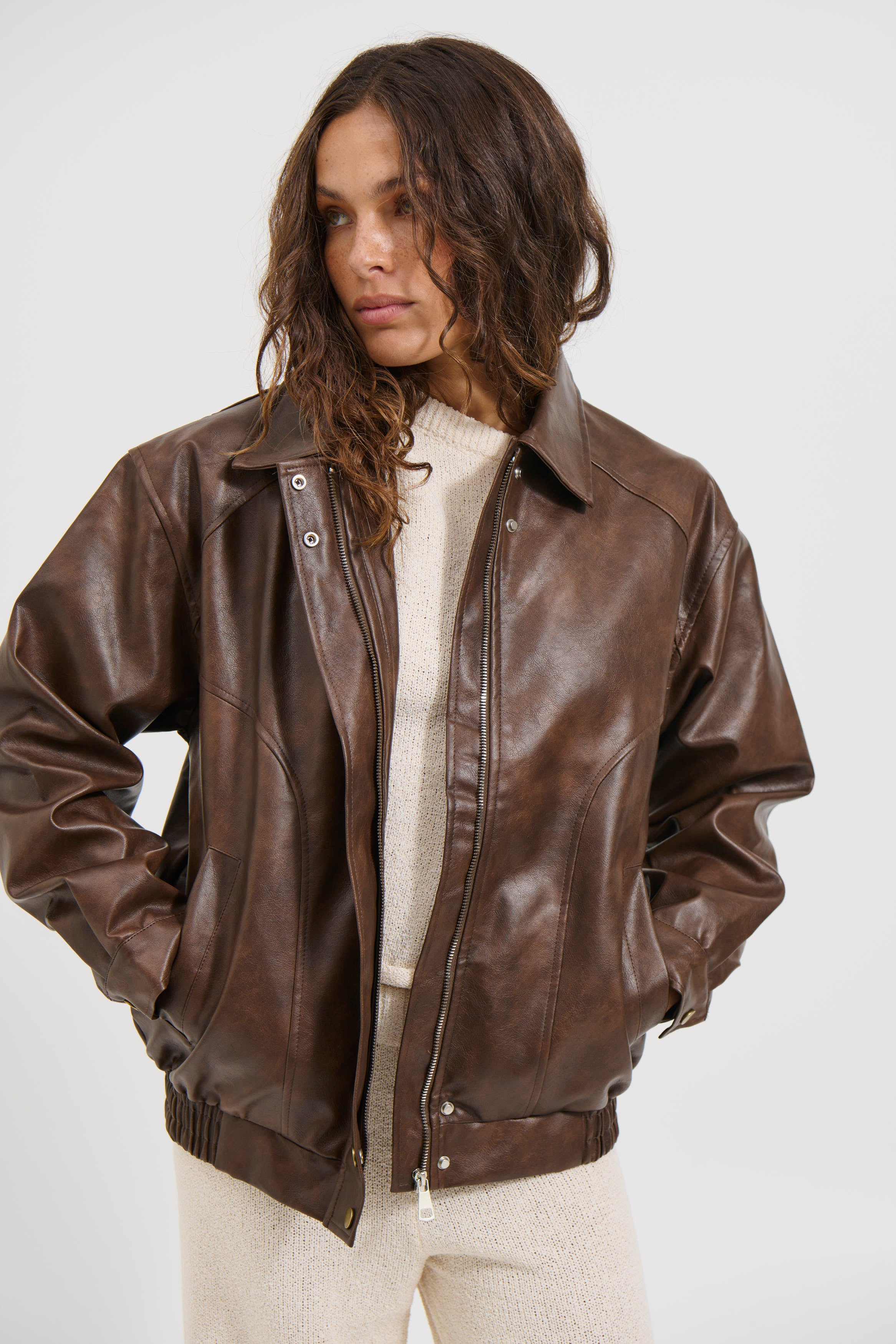 Dallas Jacket Brown