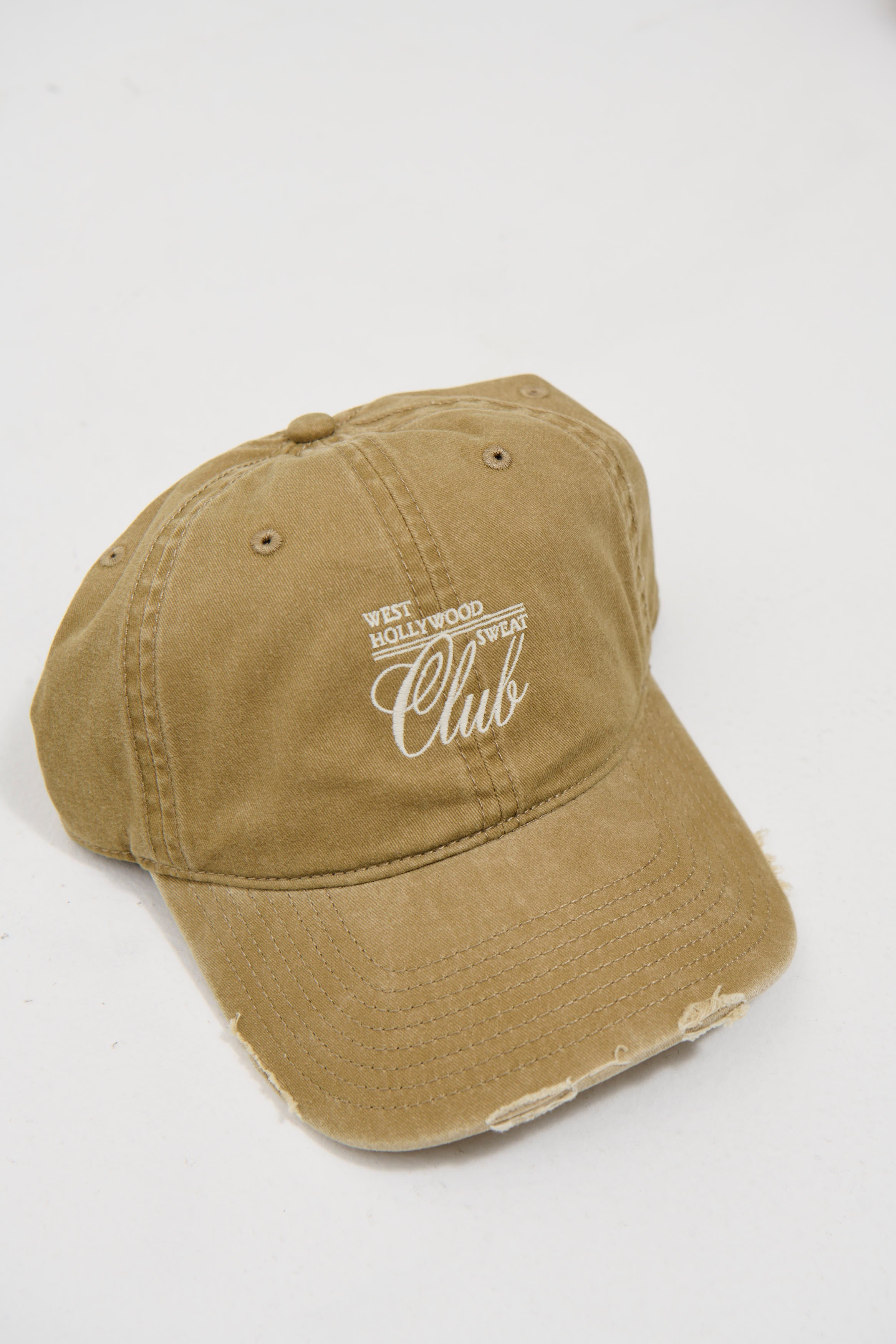 West Hollywood Distressed Cap Dark Sand