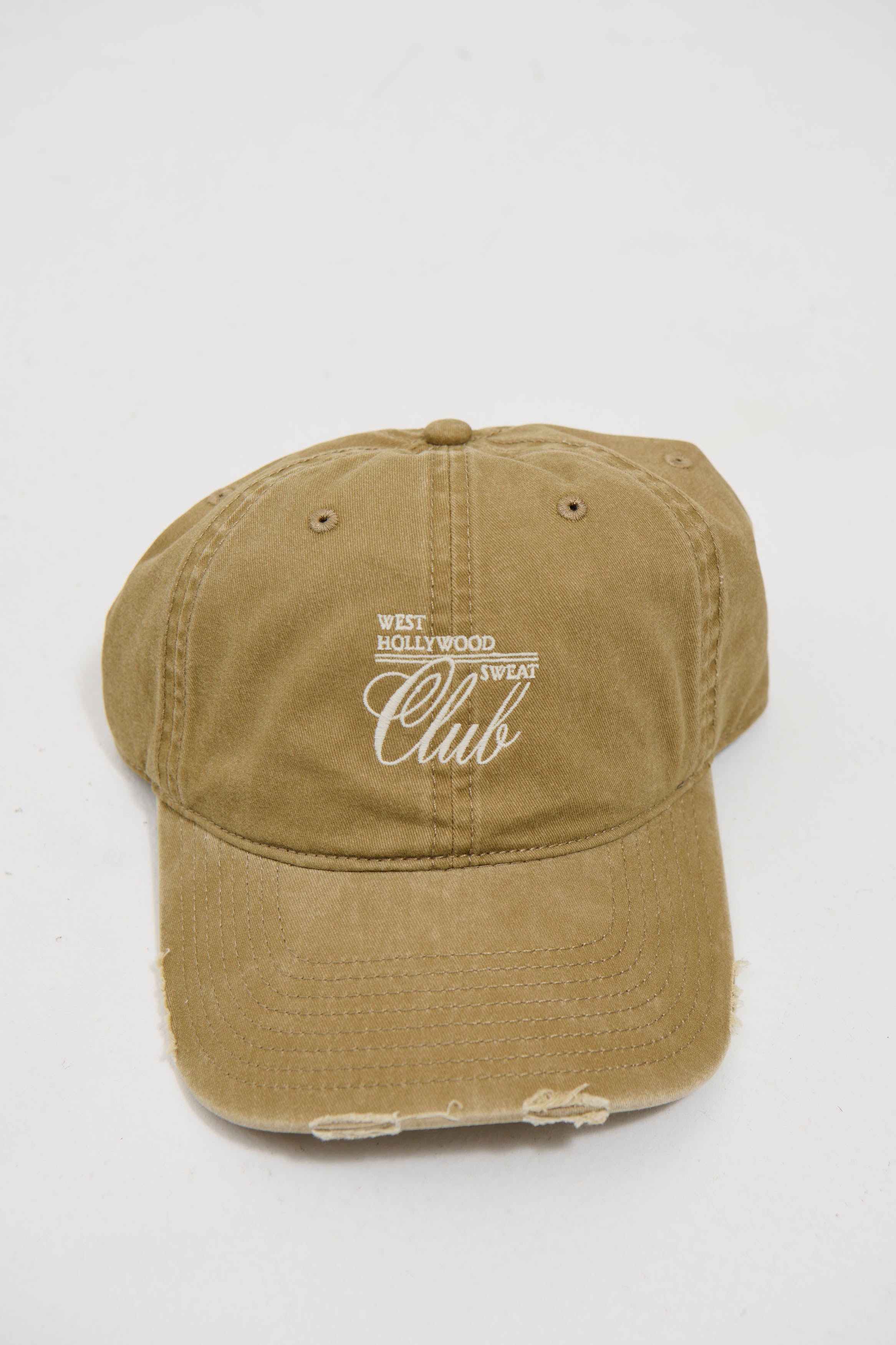 West Hollywood Distressed Cap Dark Sand