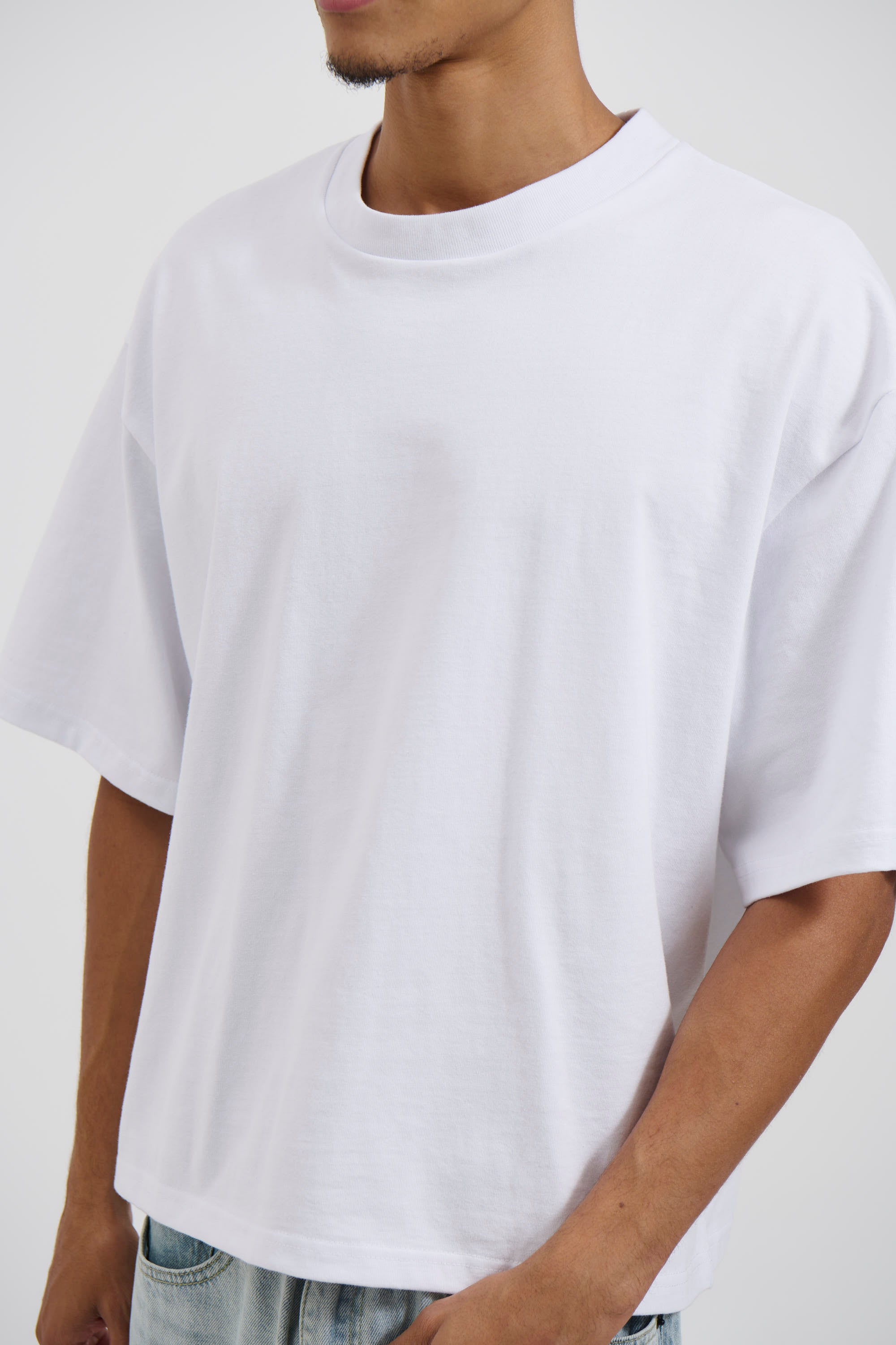 Emmett Box Tee White