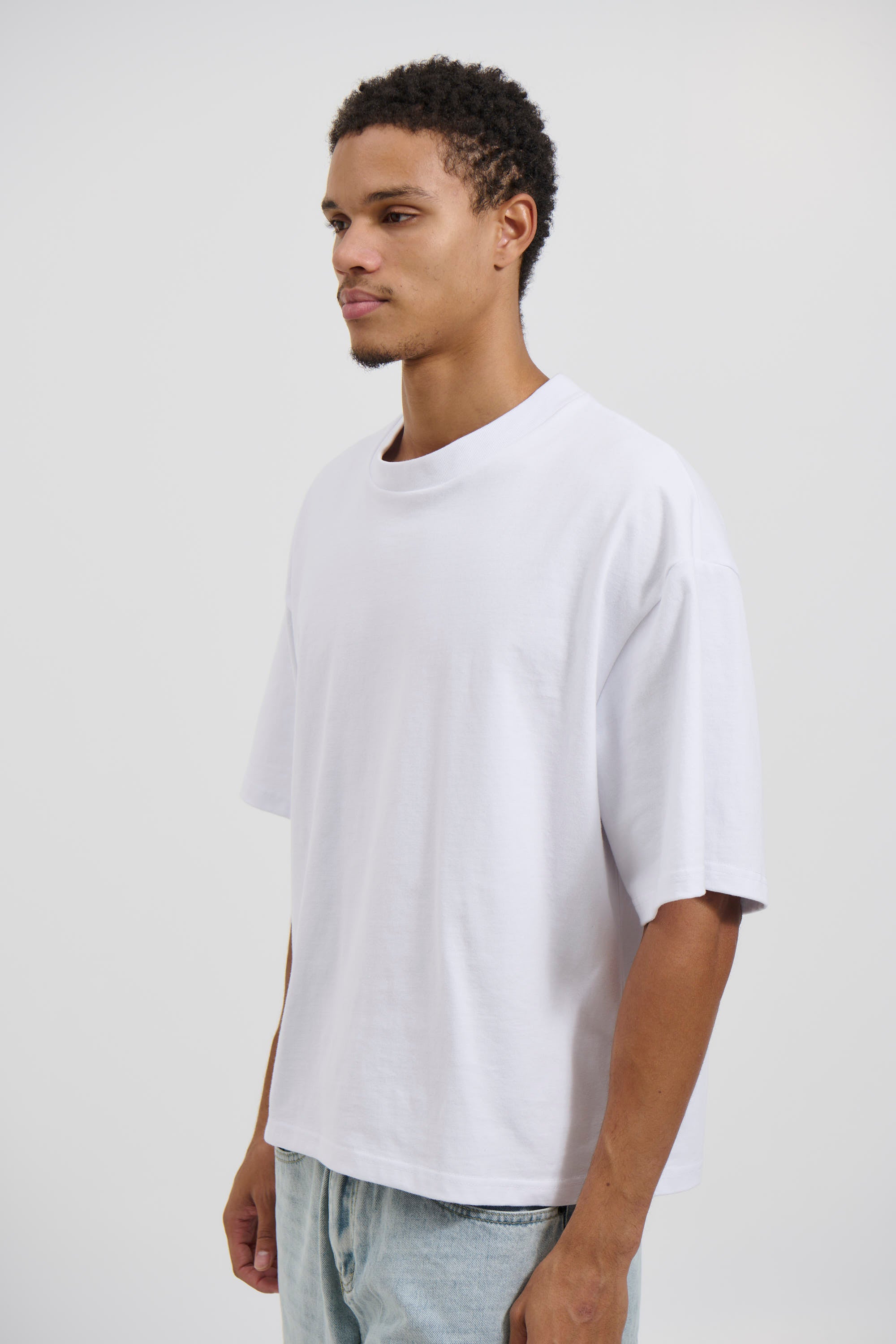 Emmett Box Tee White