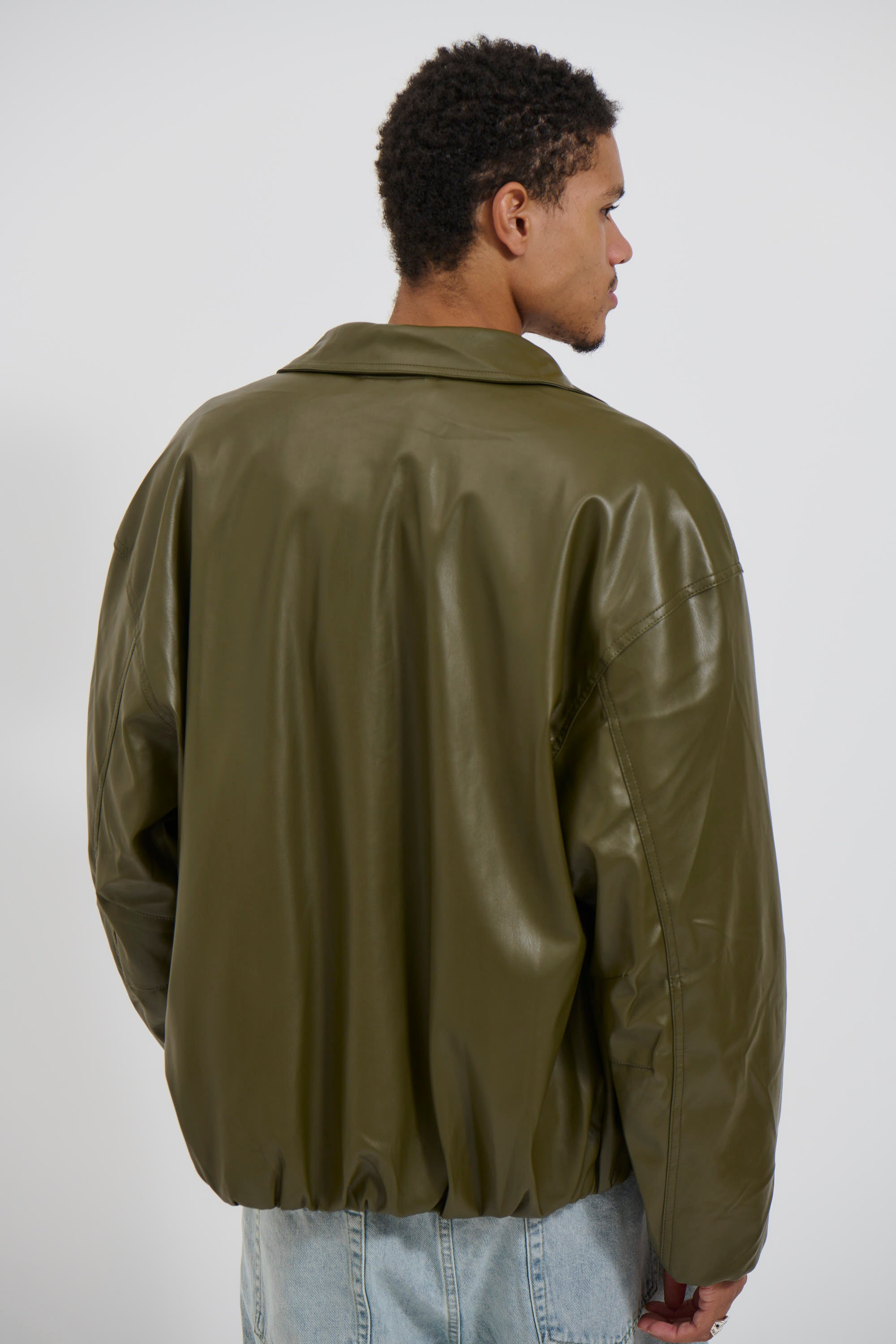 NTH Coated Bomber Jacket Army