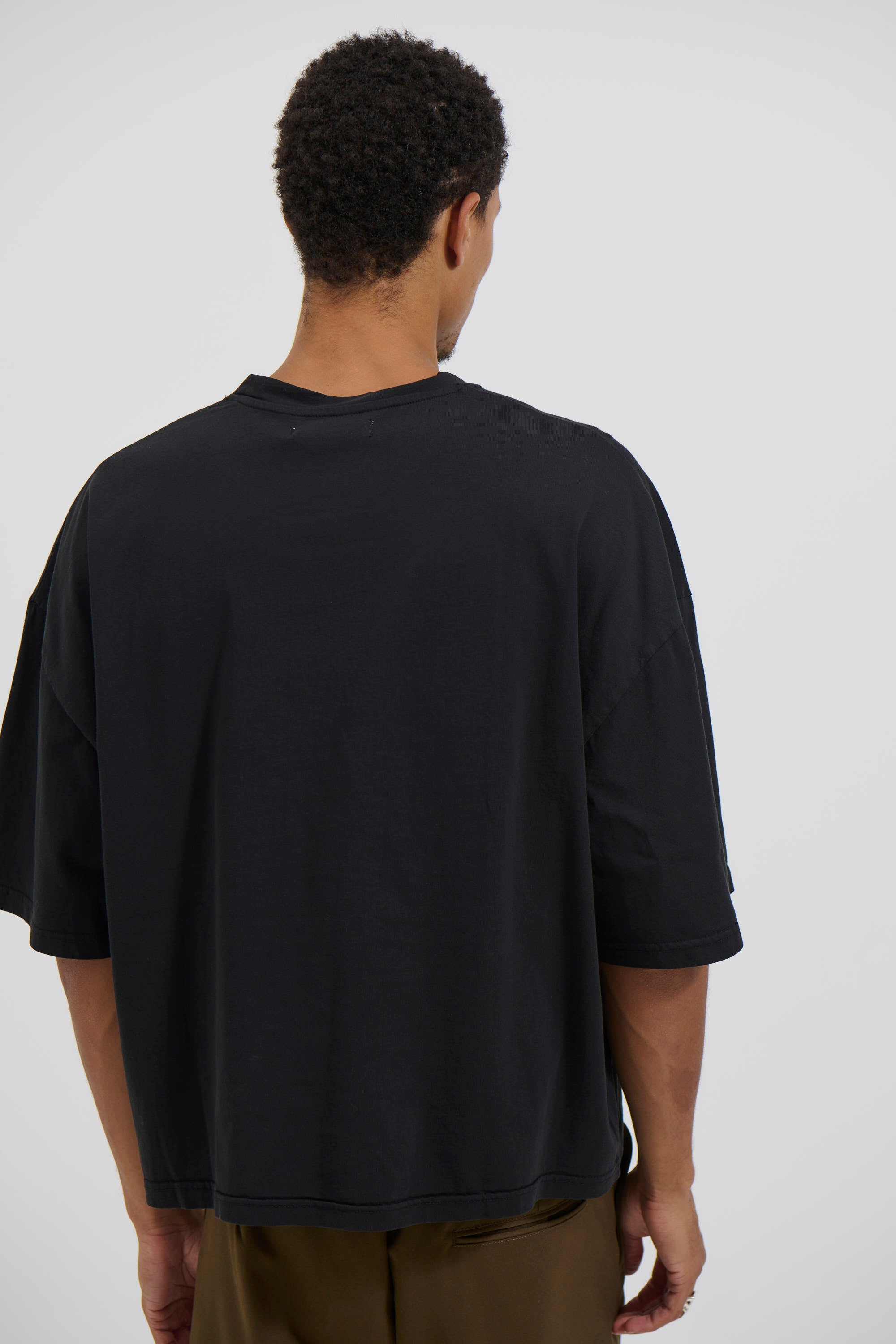 NTH Crop Box Tee Black