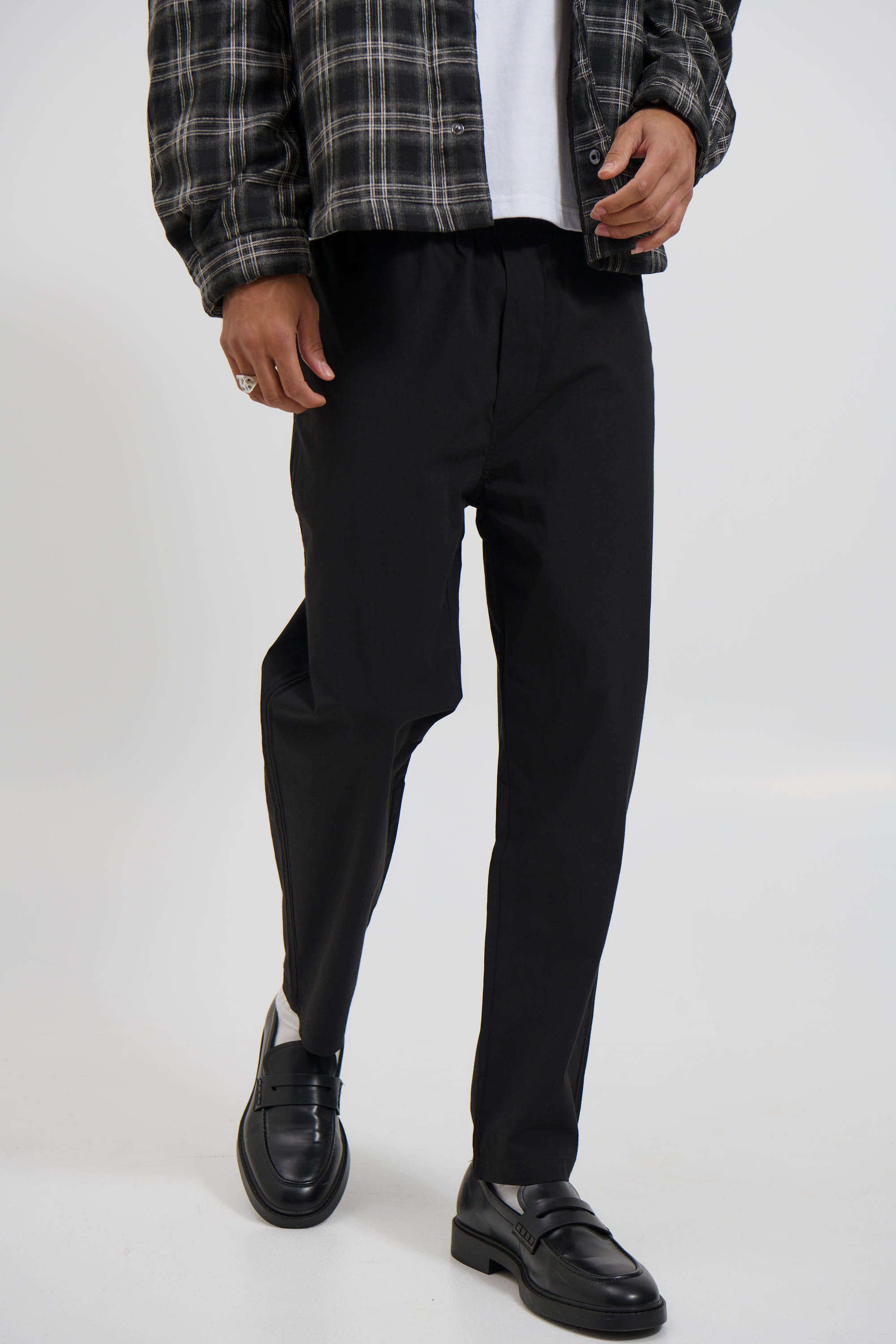 Locky Straight Pant Black