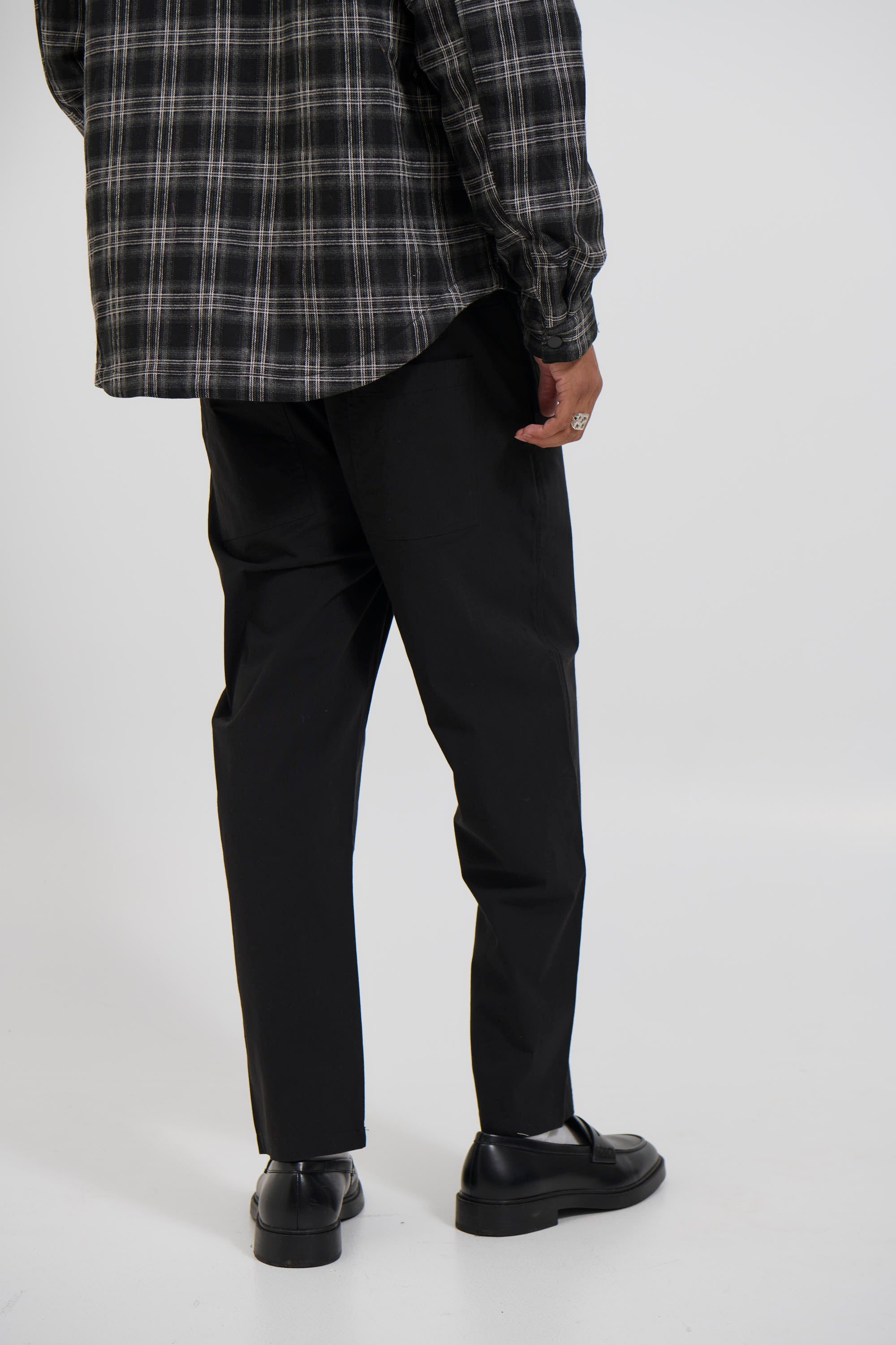 Locky Straight Pant Black