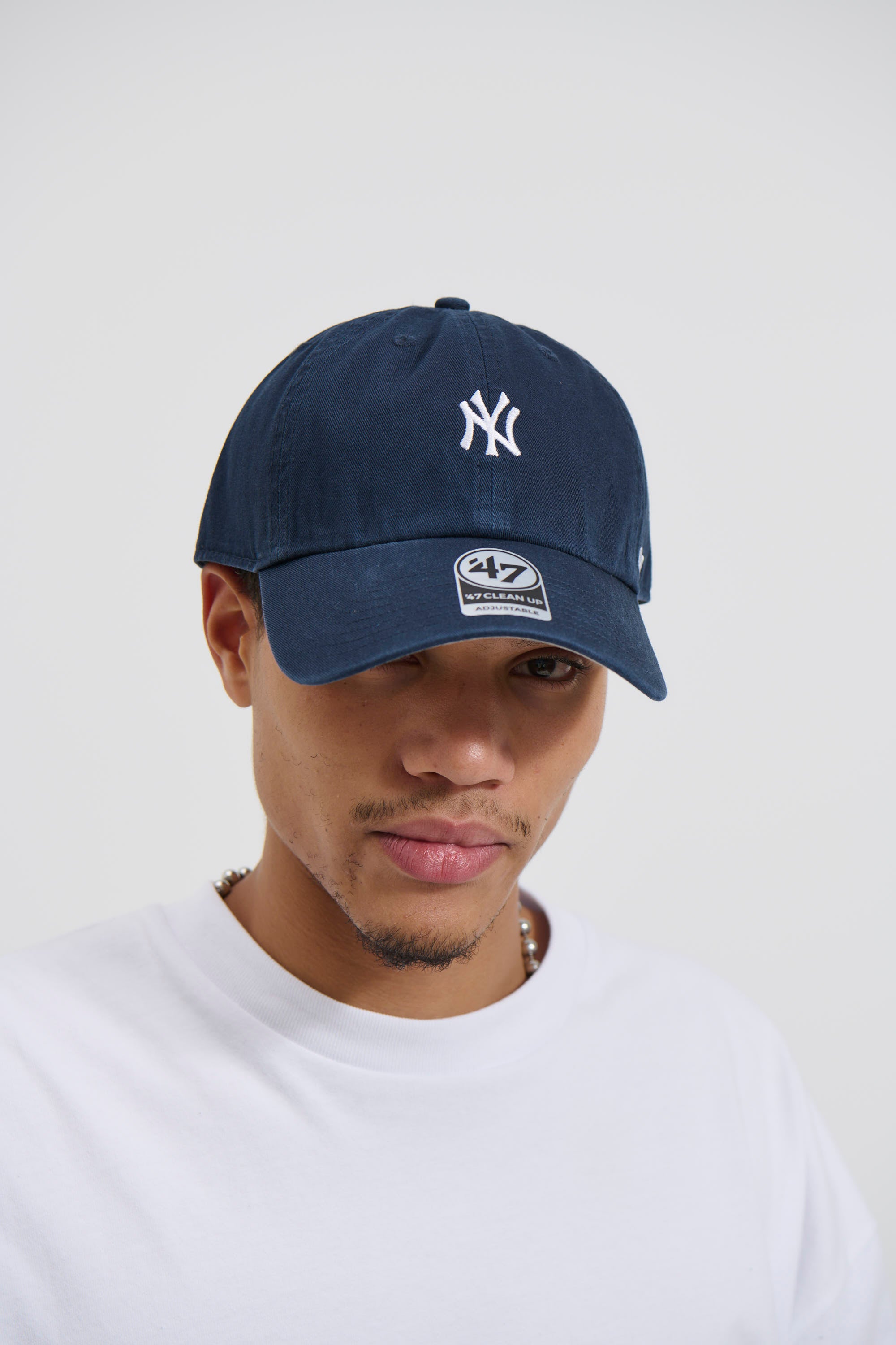 NY Yankees Cap Navy/White